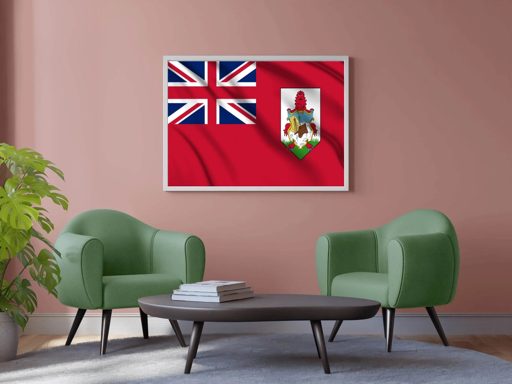 Bermuda National Flag Wall Art - beink online art store