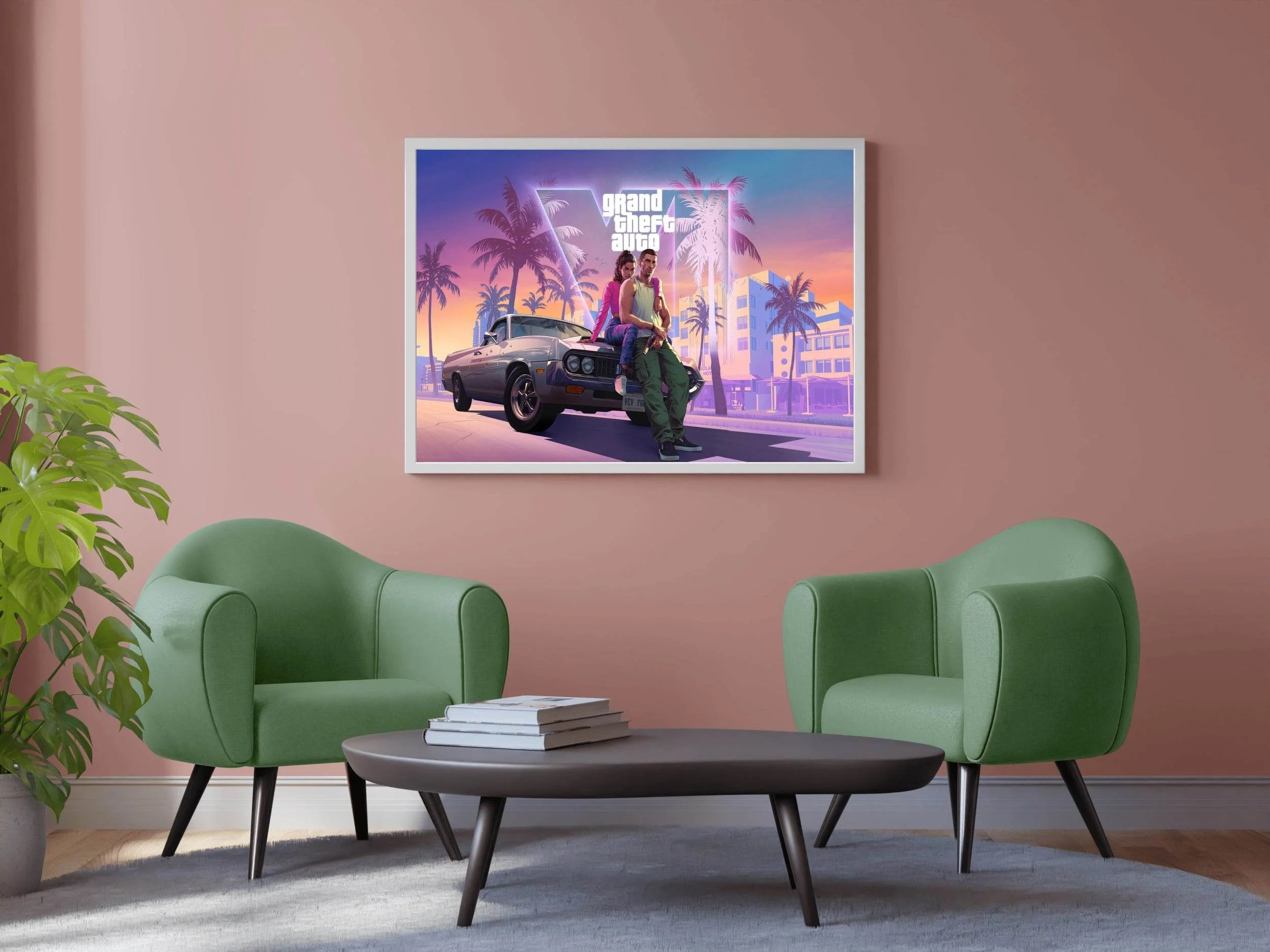 GTA 6 Gaming Wall Art - beink online art store