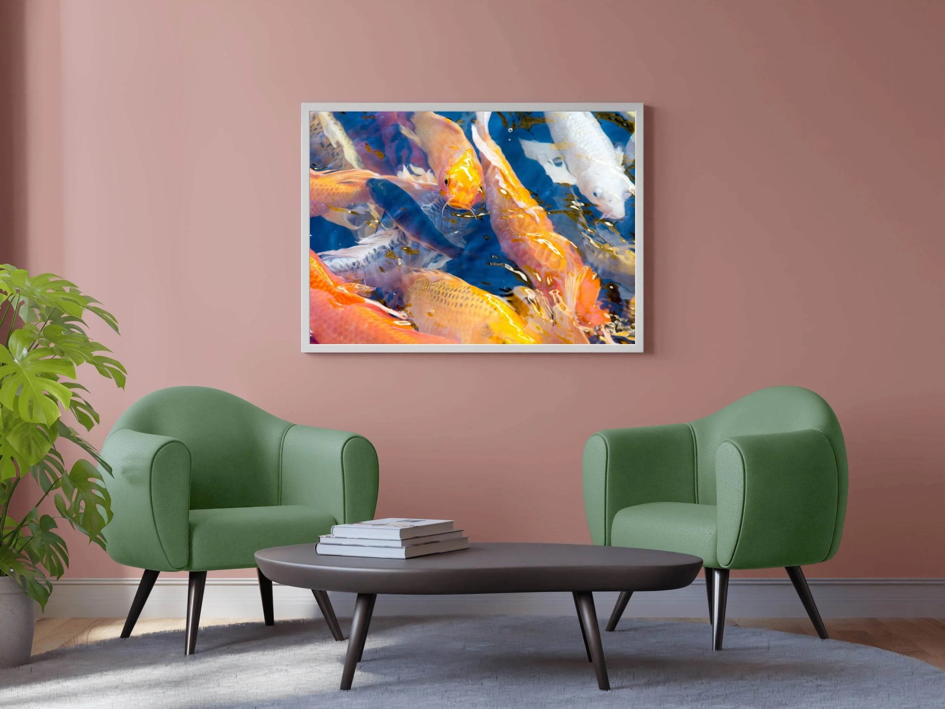 Fish Abstract Wall Art - beink online art store