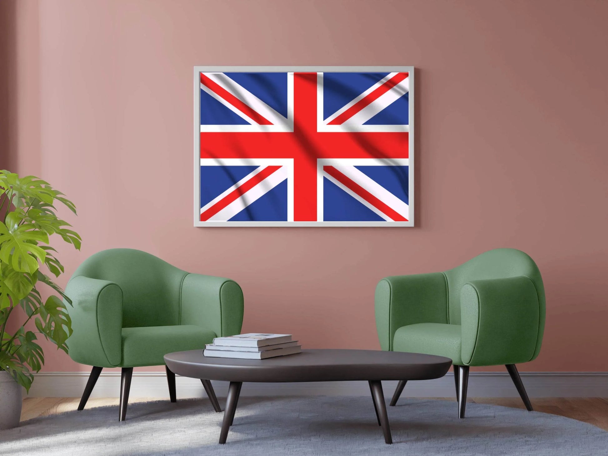 Union Jack National Flag Wall Art - beink online art store