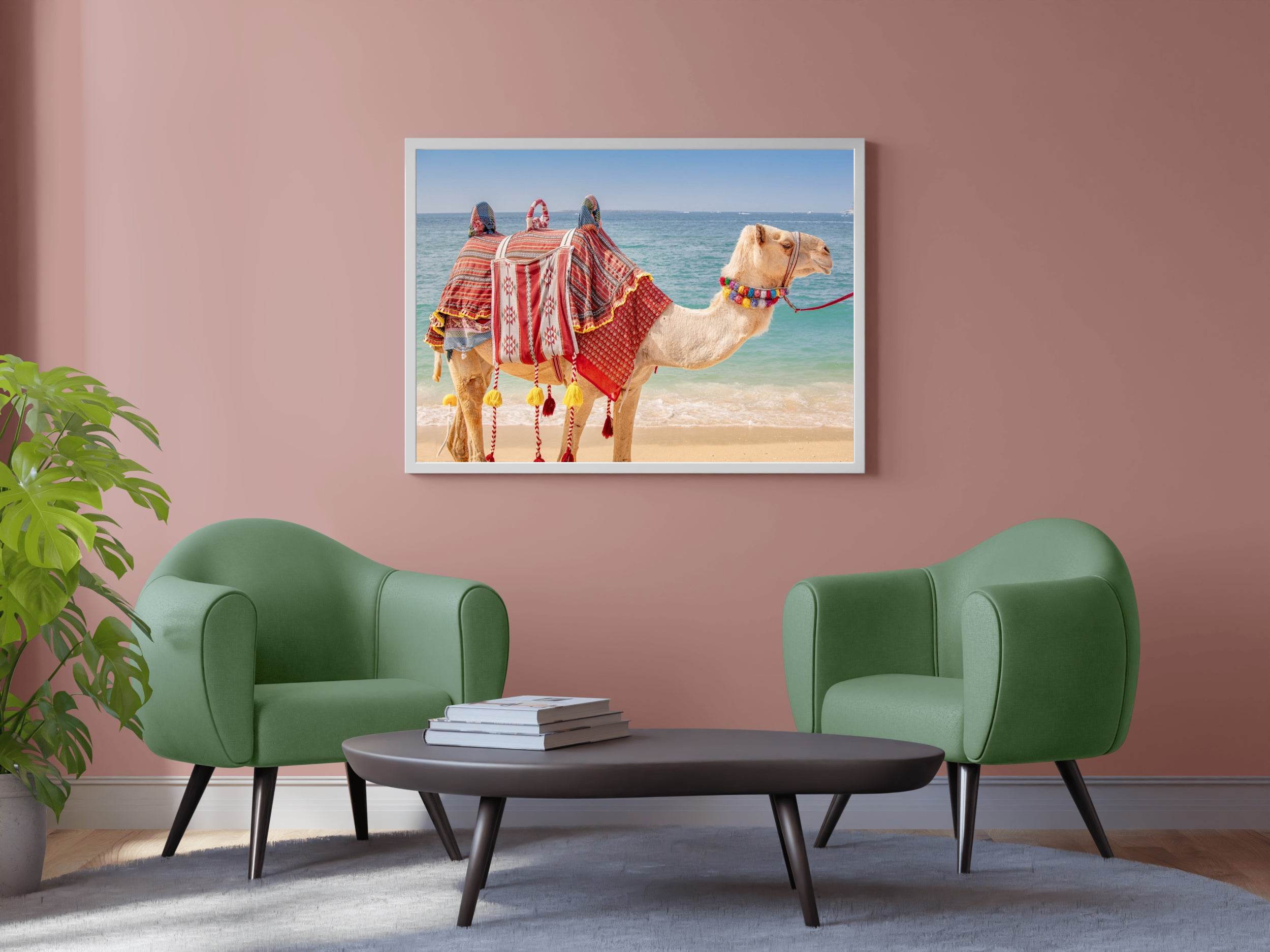 Camel by the Sea Artwork - beink online art store