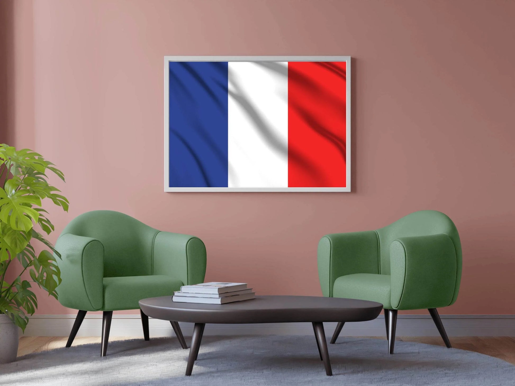France National Flag Wall Art - beink online art store
