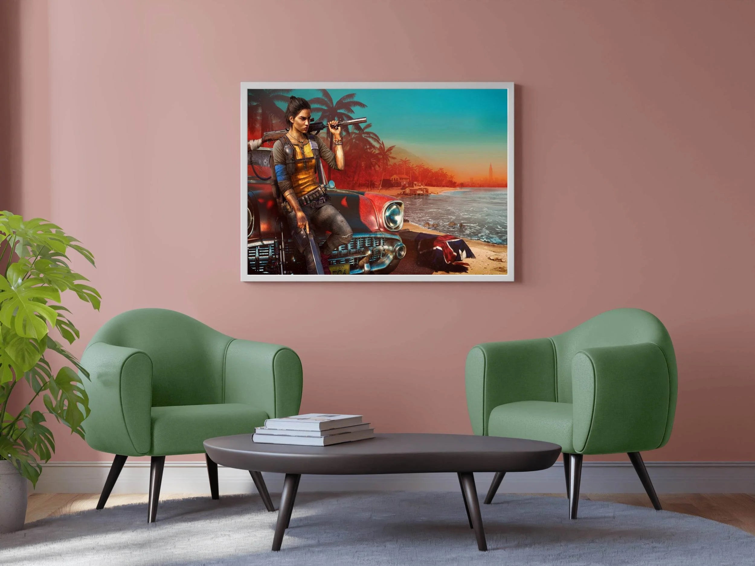 FAR CRY 6 Dani Rojas Female Gaming Wall Art - beink online art store