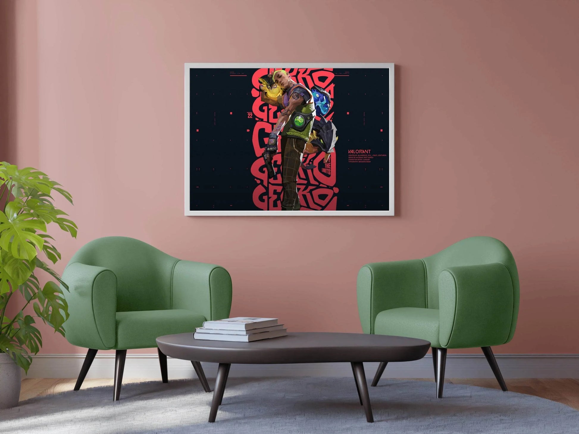 Gekko Valorent Gaming Wall Art - beink online art store