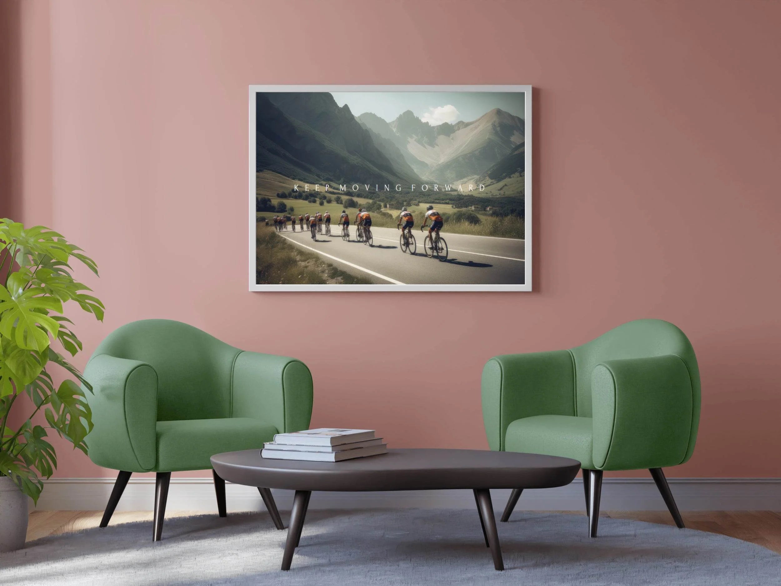 Cyclists in Motion Wall Art - beink online art store
