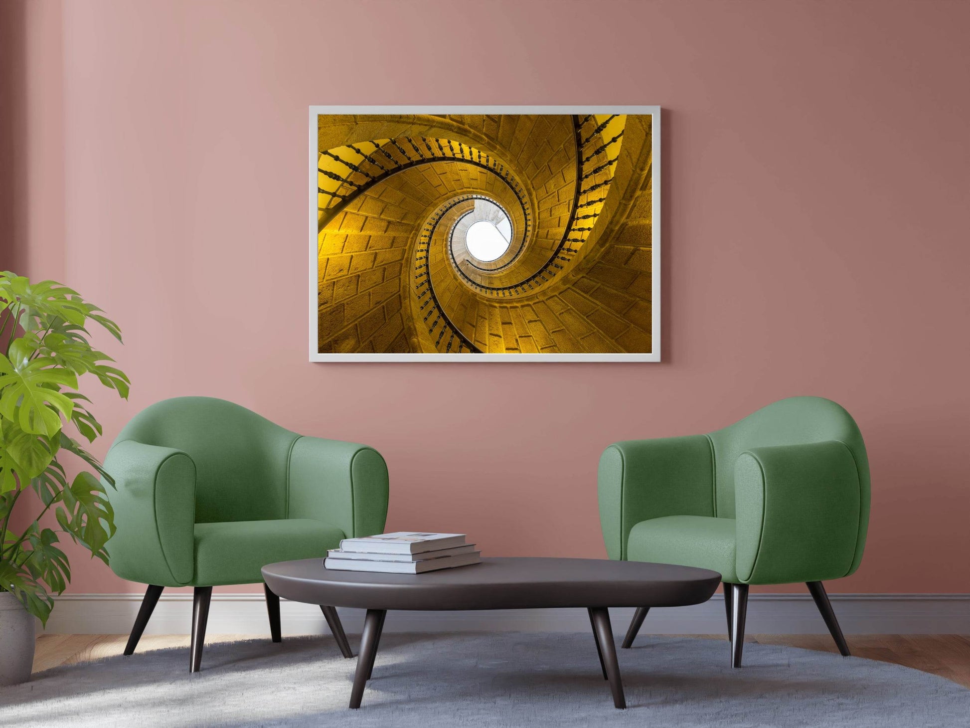 A Golden Spiral Wall Art - beink online art store