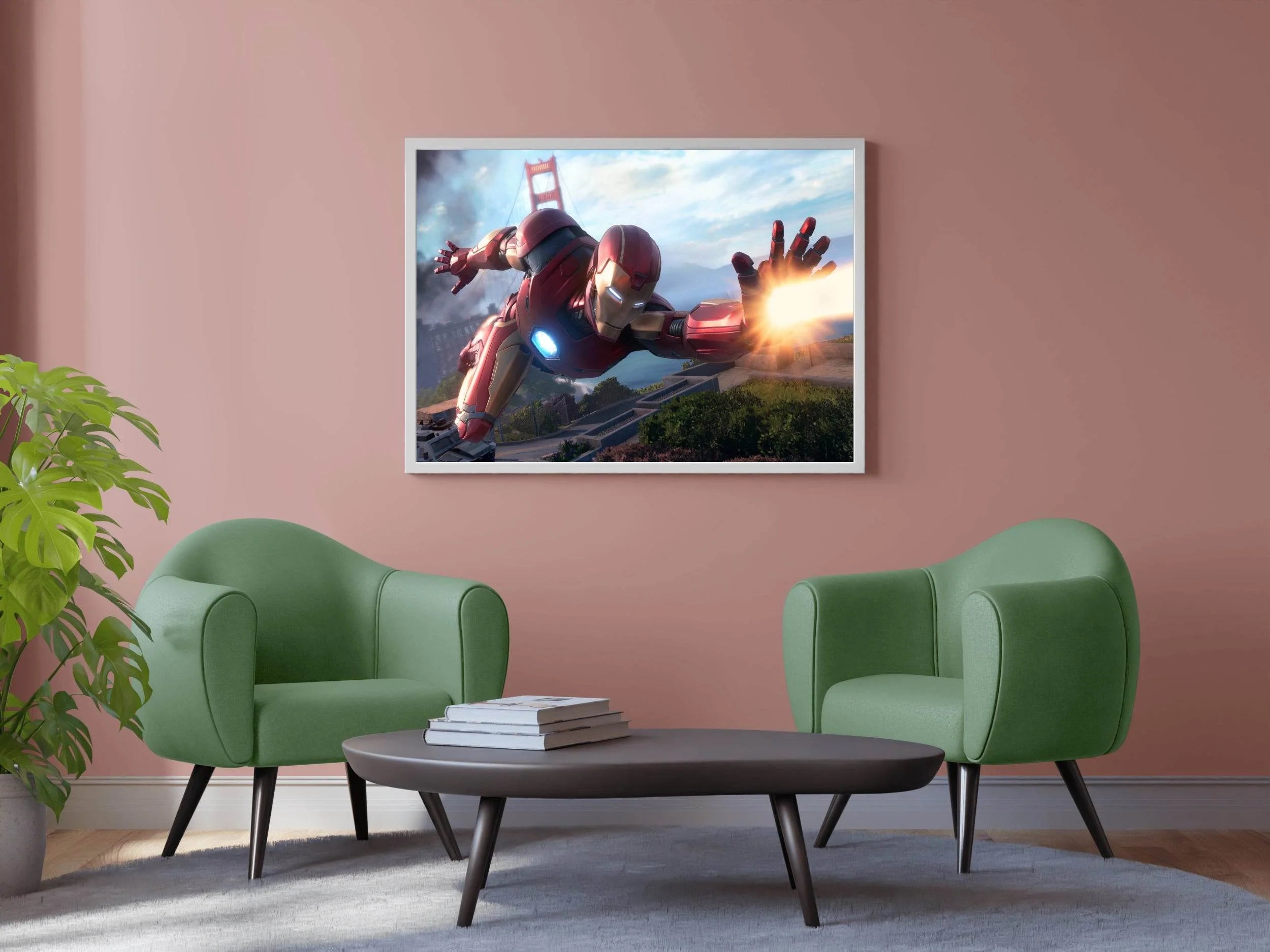 IRON MAN Marvel's Avengers Gaming Wall Art - beink online art store