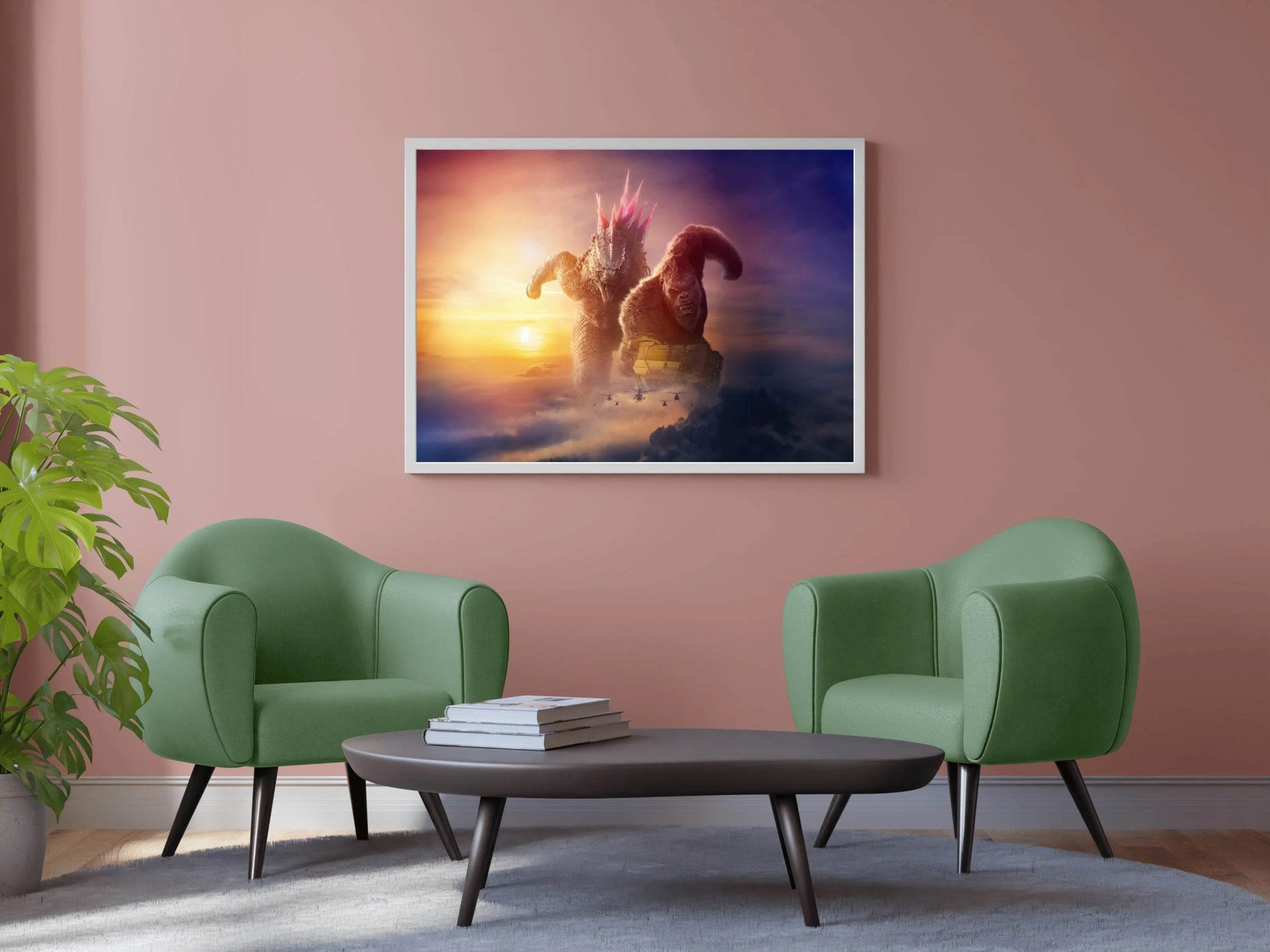Godzilla x Kong: The New Empire Wall Art - beink online art store