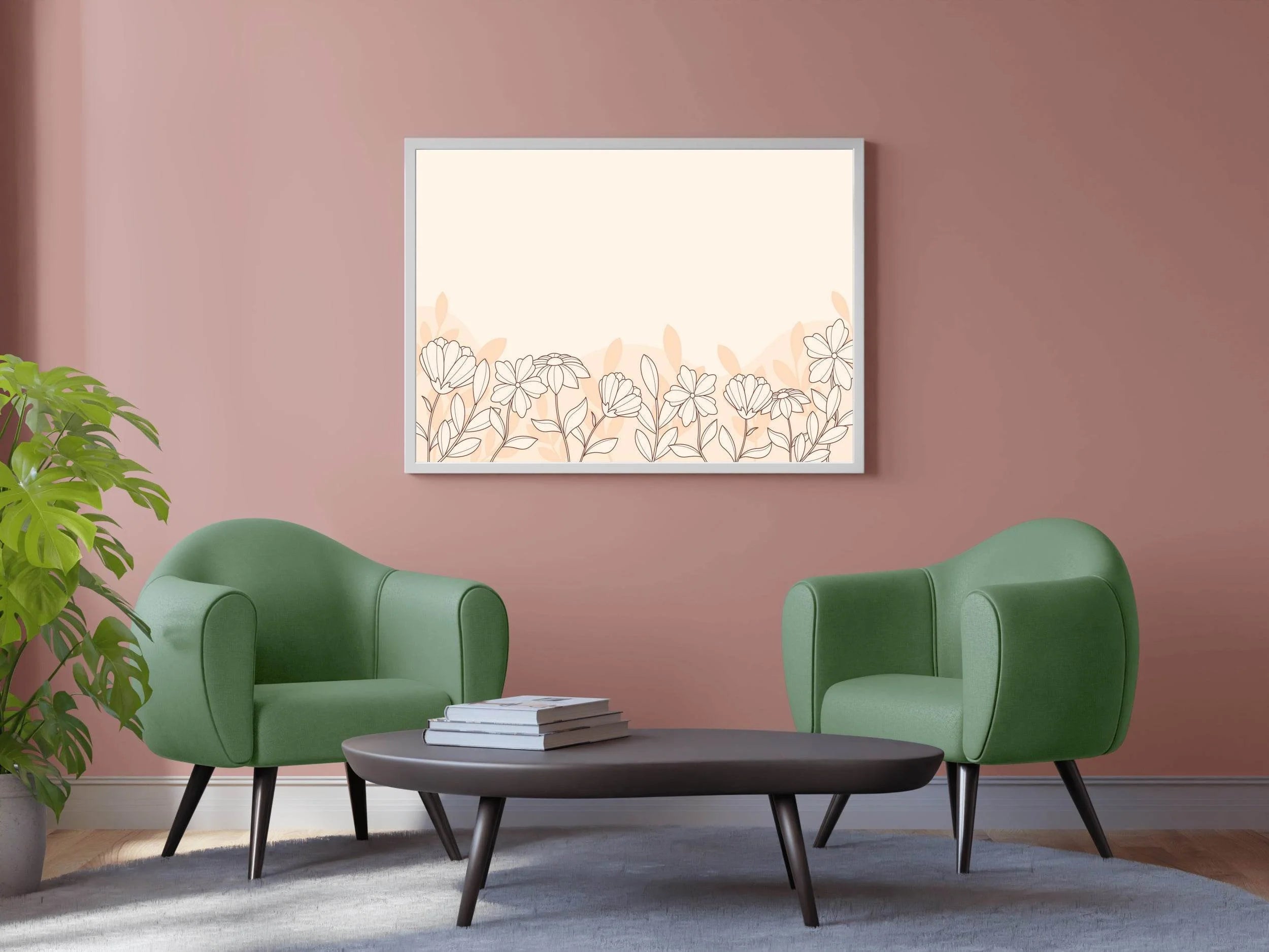 Bouquet of Pink Lilies Wall Art - beink online art store