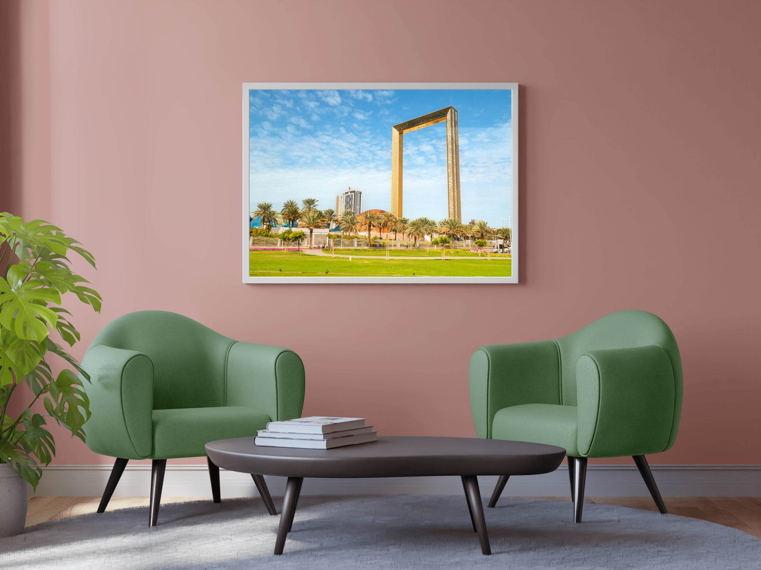 The Golden Frame Wall Art - beink online art store