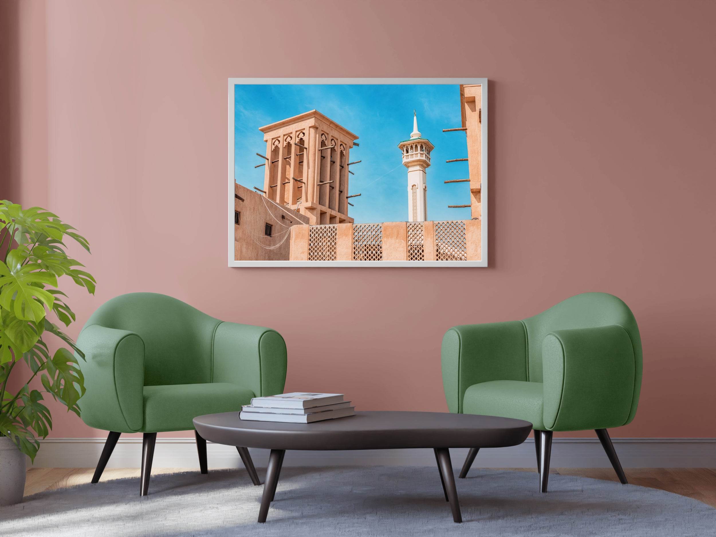 Traditional Wind Tower & Minaret Wall Art - beink online art store