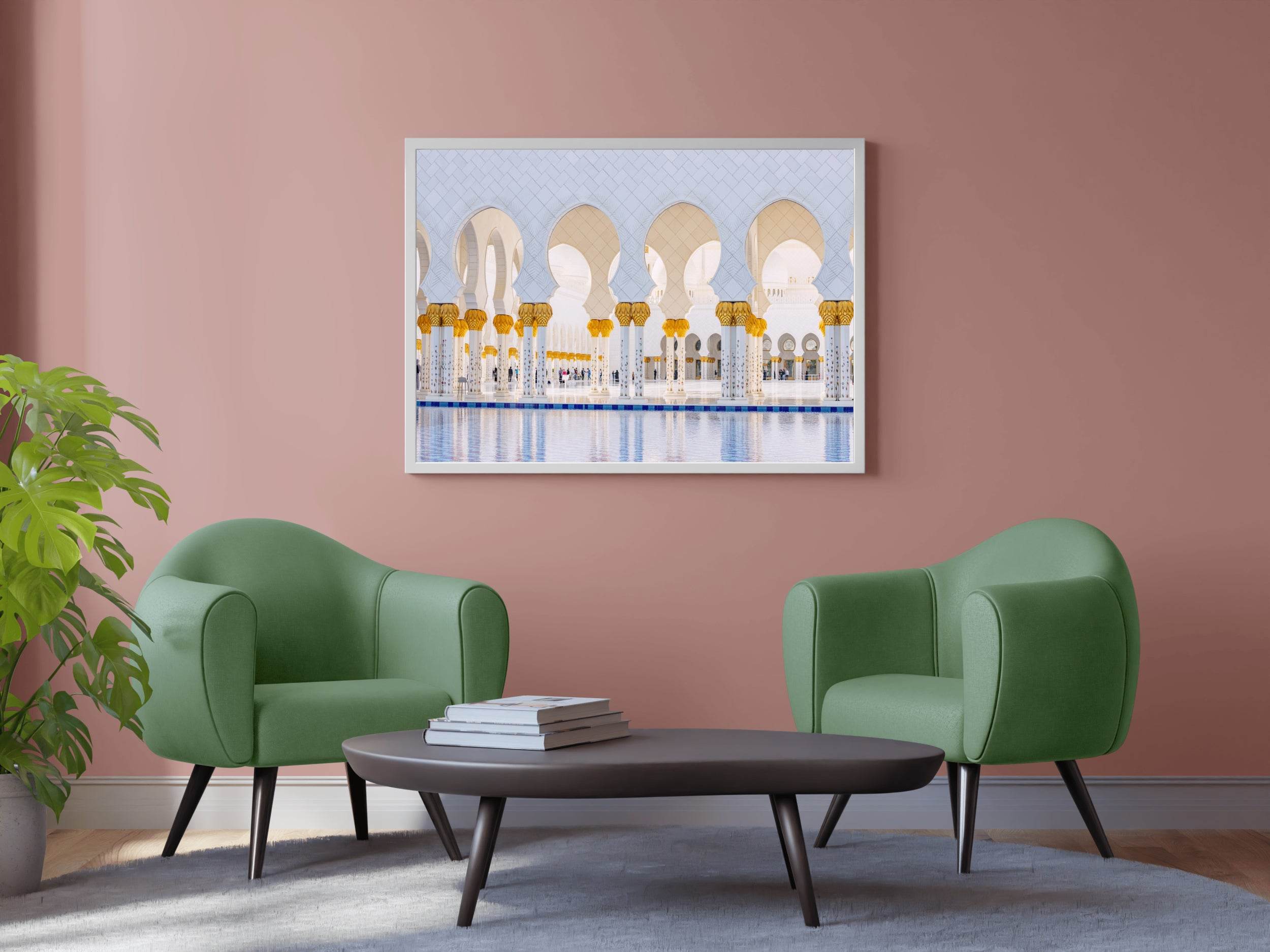 Columns by the Water Wall Art - beink online art store