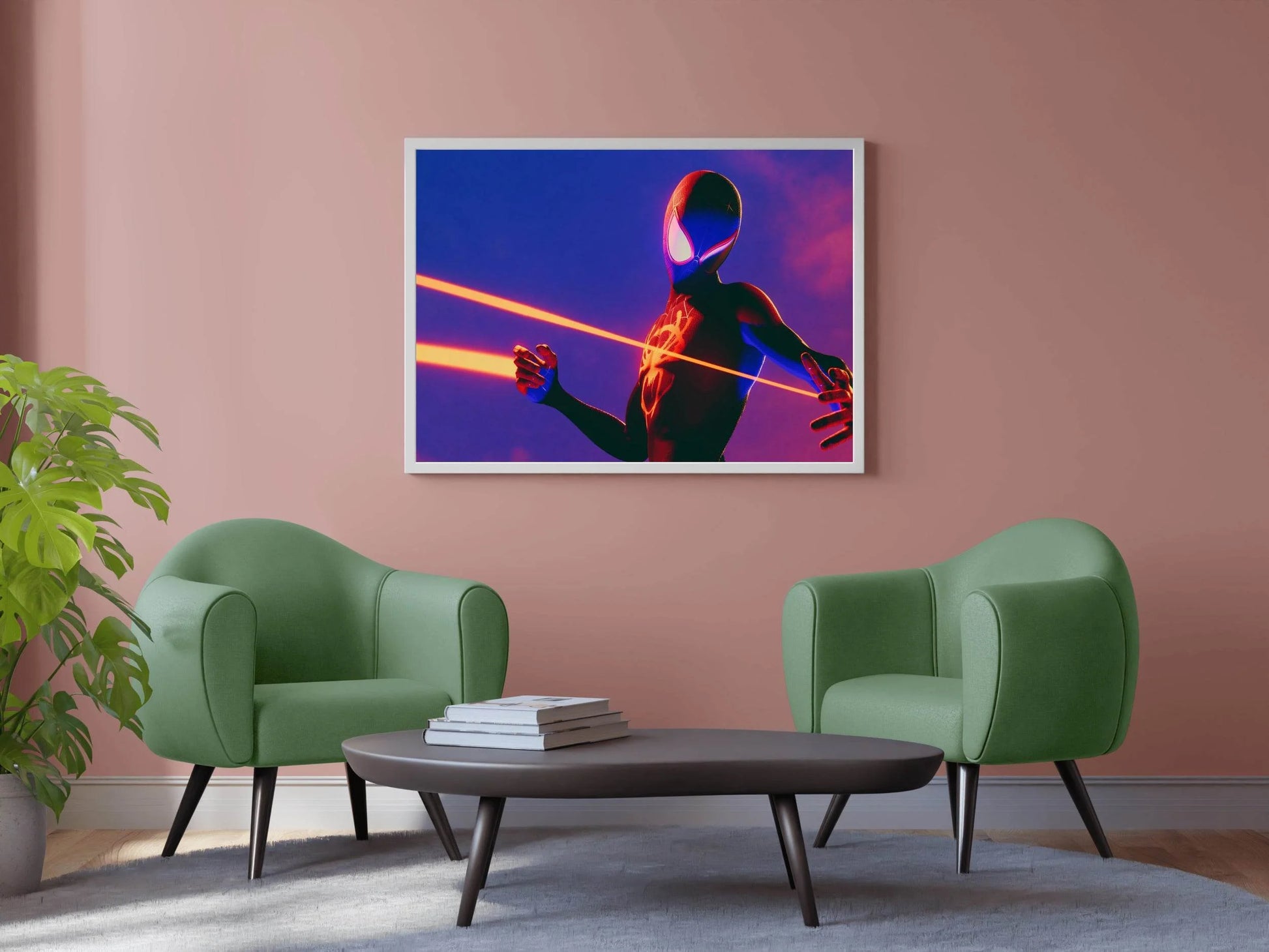 Spider Man Miles Morales Gaming Wall Art - beink online art store