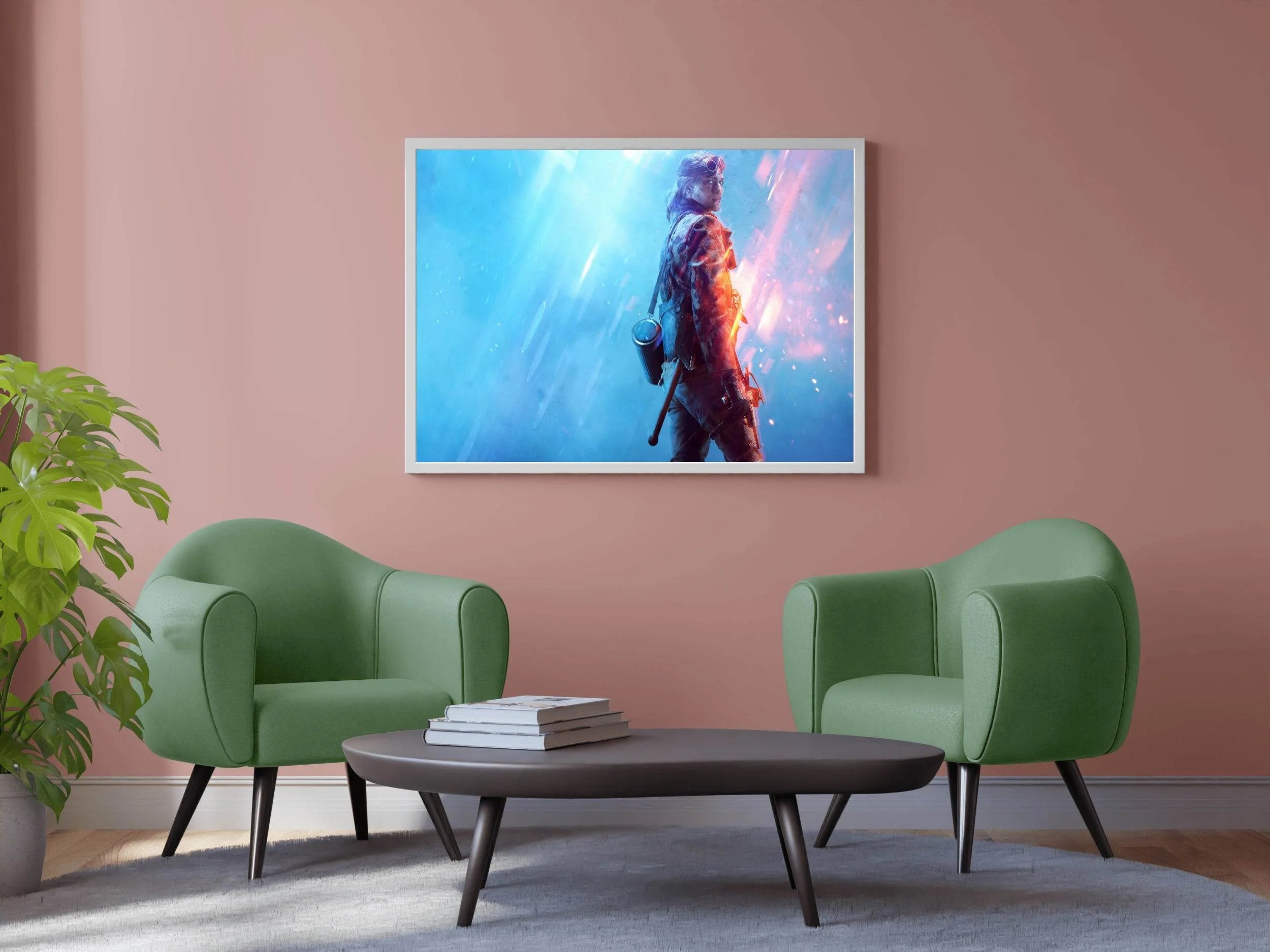Battle Field 5 Gaming Wall Art - beink online art store