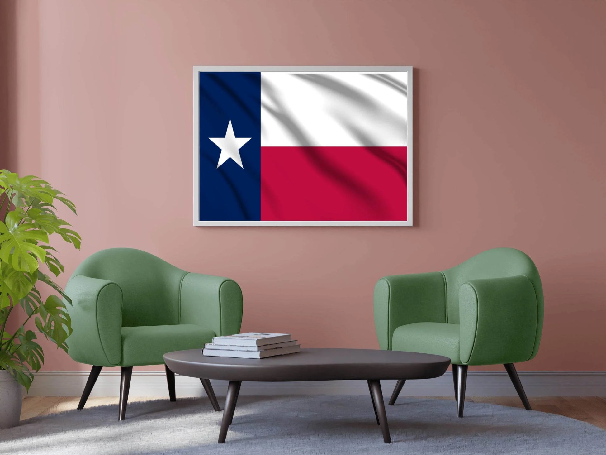 state of Texas Flag Wall Art - beink online art store