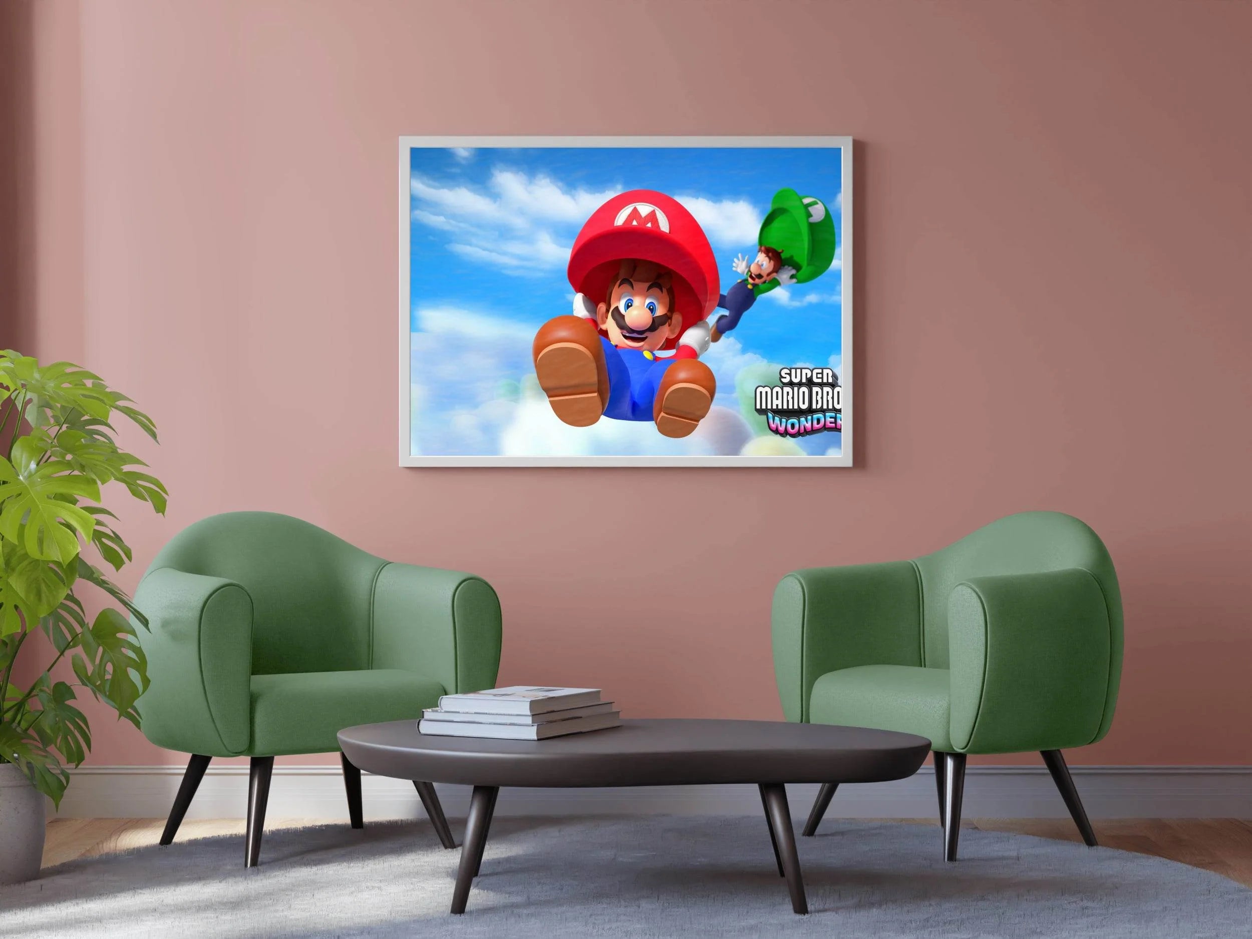 Super Mario Gaming Wall Art - beink online art store