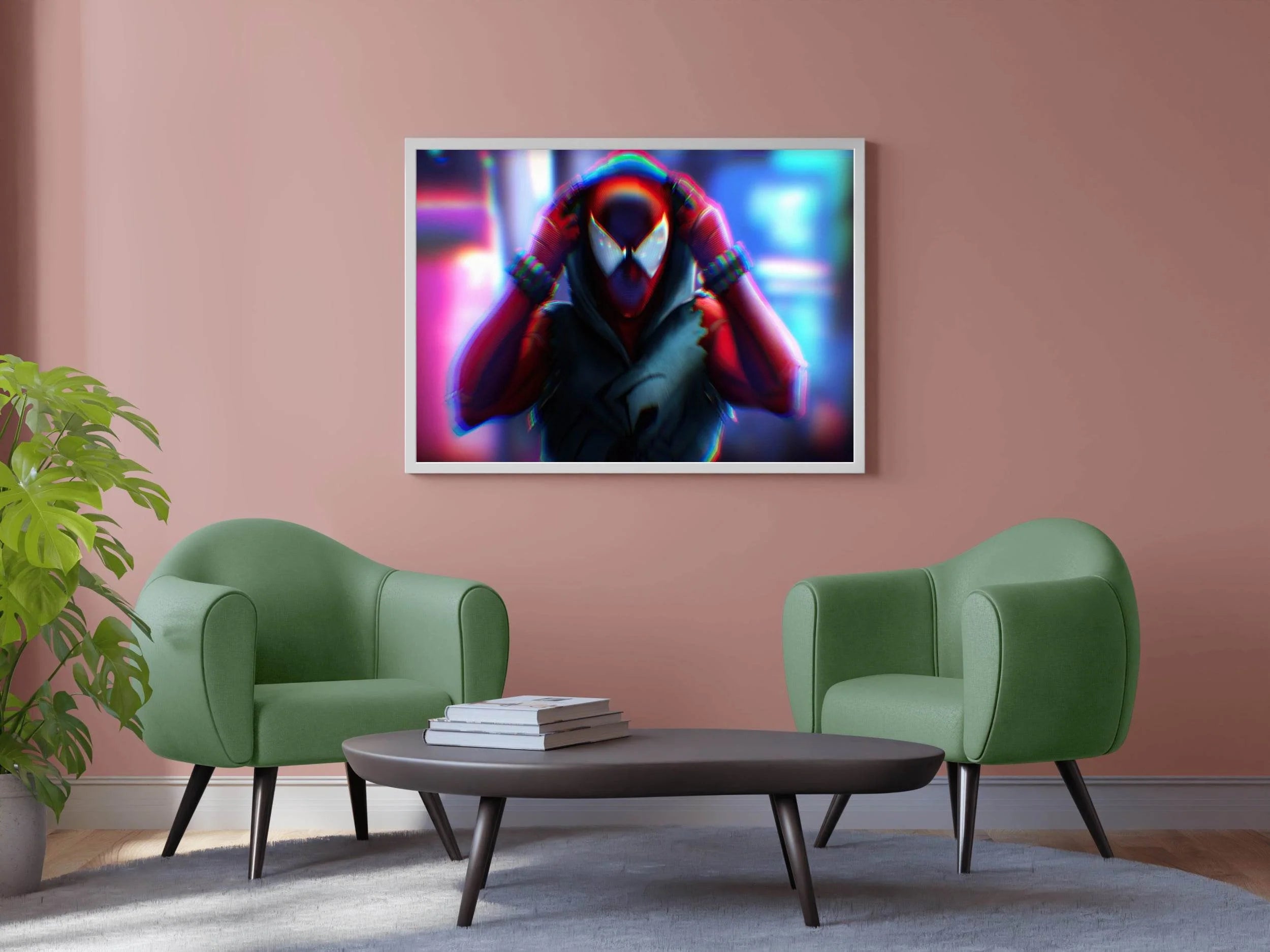Spider Man Miles Morales Gaming Wall Art - beink online art store