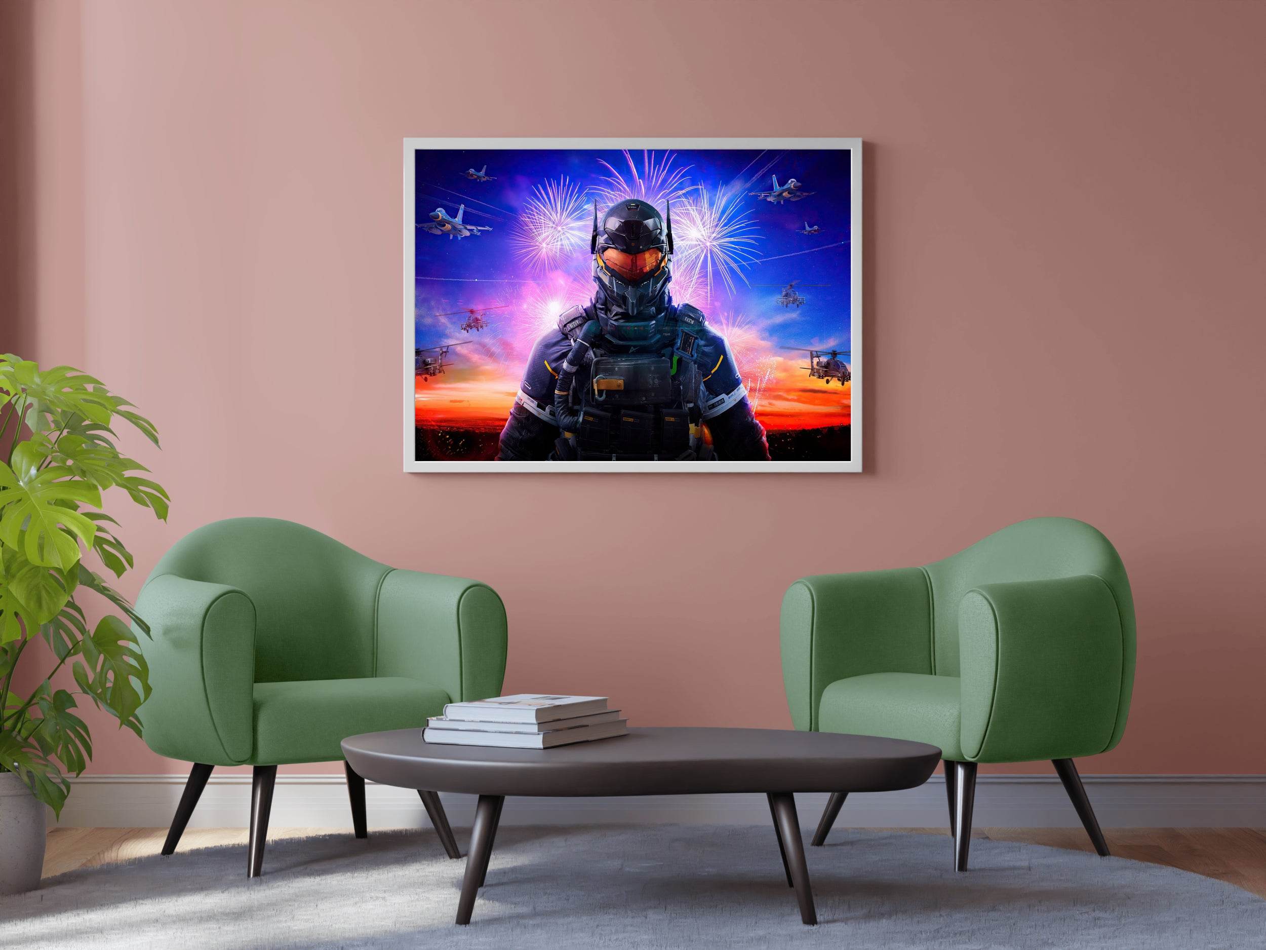 Instant War Gaming Wall Art - beink online art store