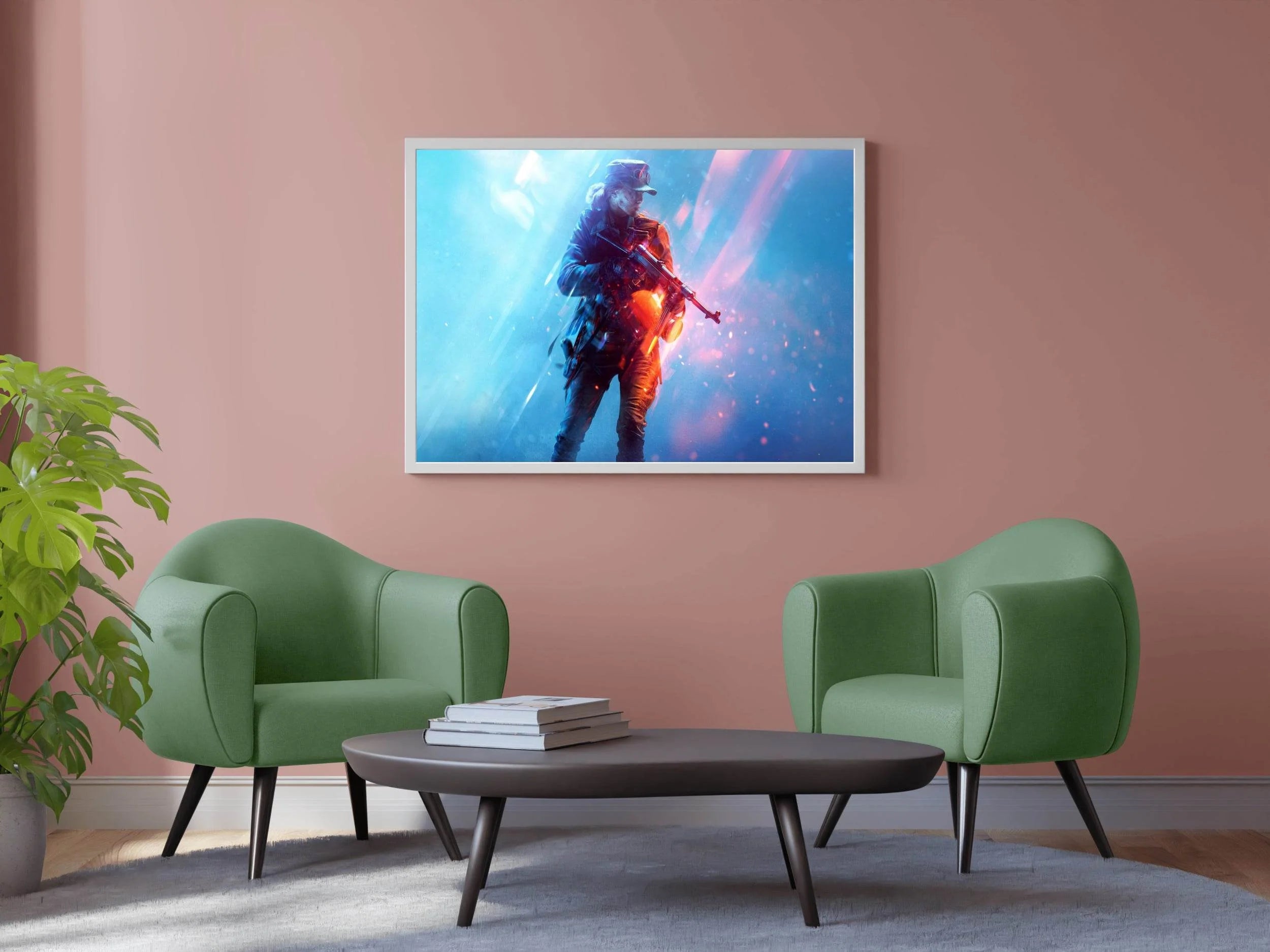 Battlefield V Gaming Wall Art - beink online art store