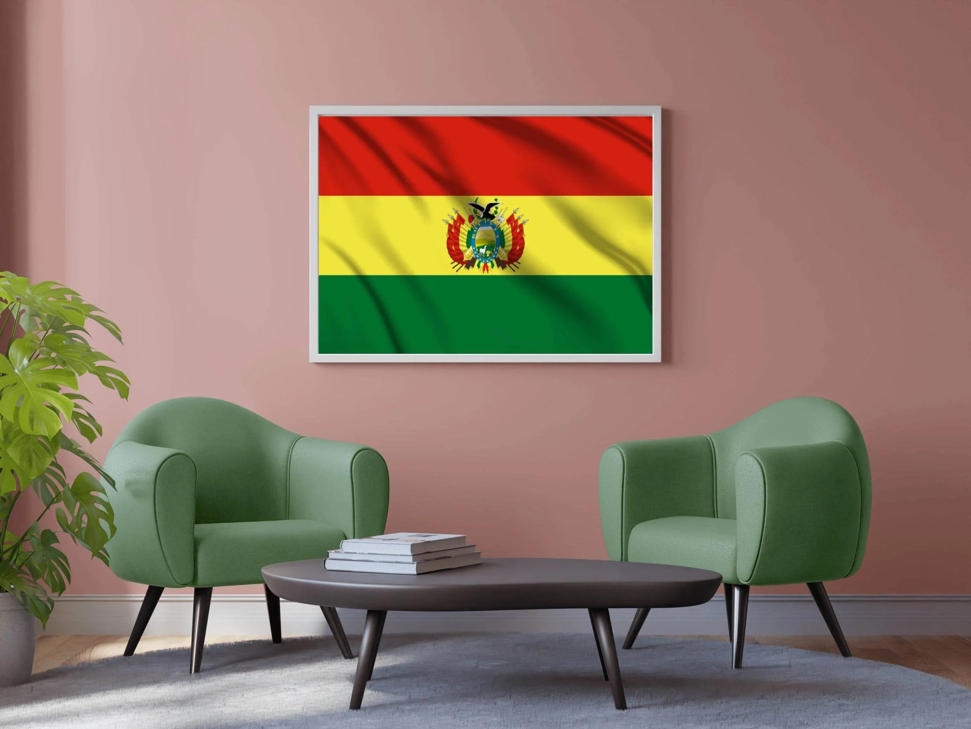 Bolivia National Flag Wall Art - beink online art store