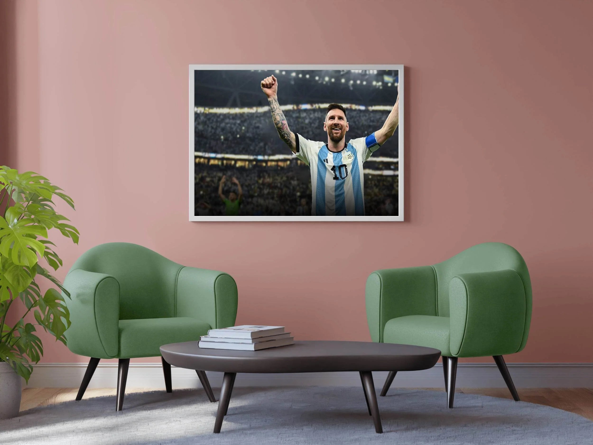 Football Messi Stadium Wall Art - beink online art store