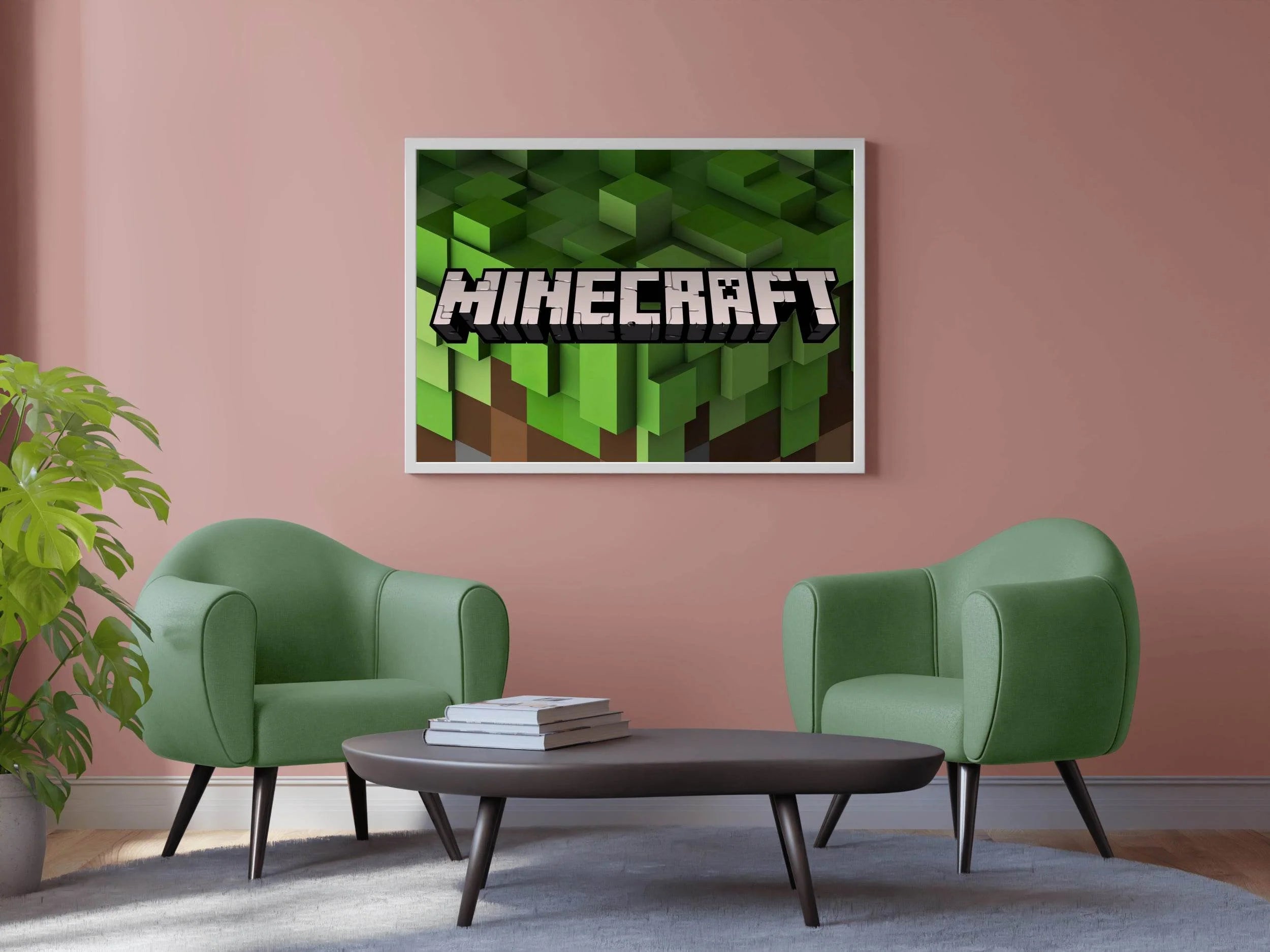 MINECRAFT Gaming Wall Art - beink online art store