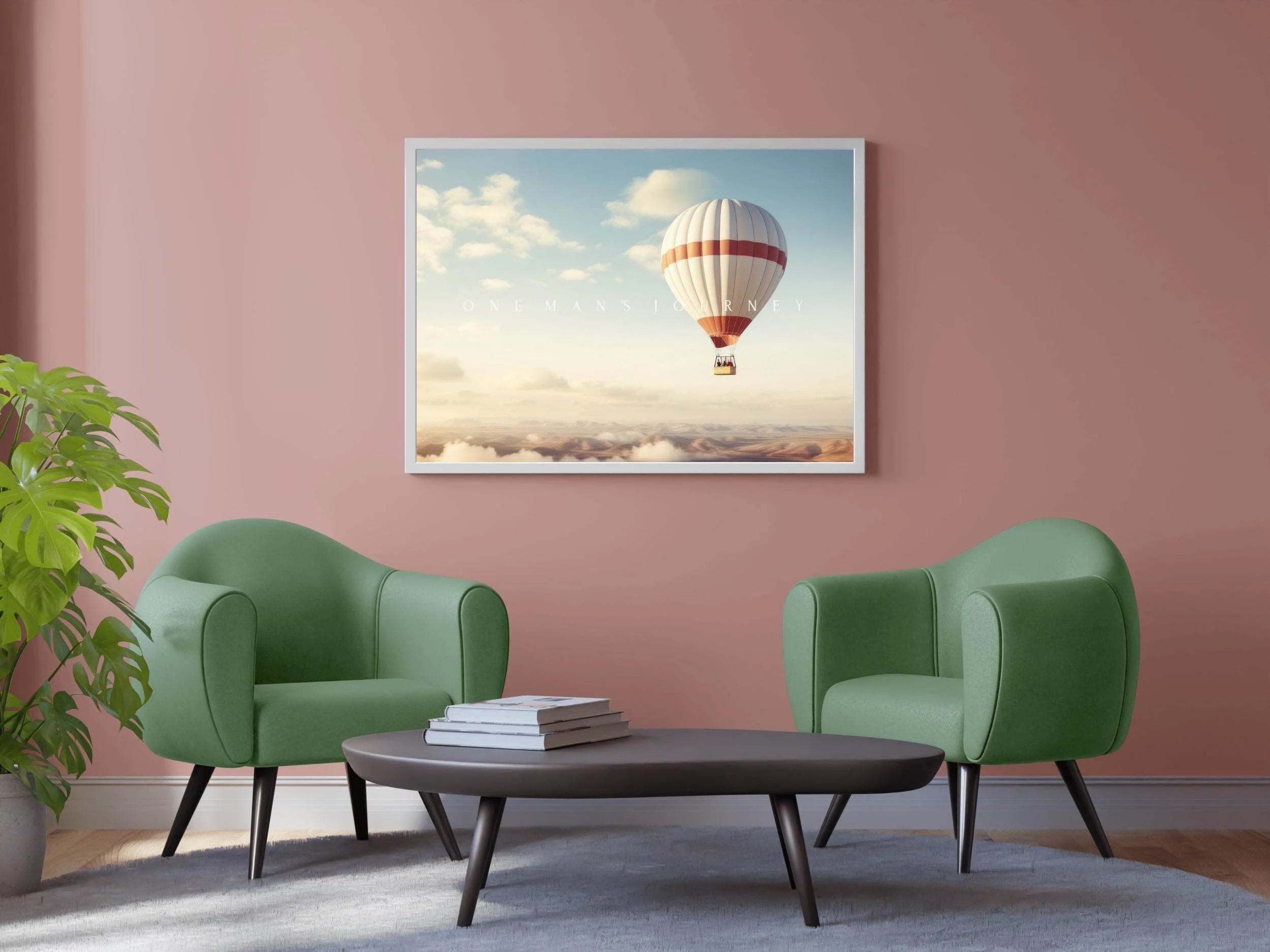 One Man Journey Motivational Wall Art - beink online art store
