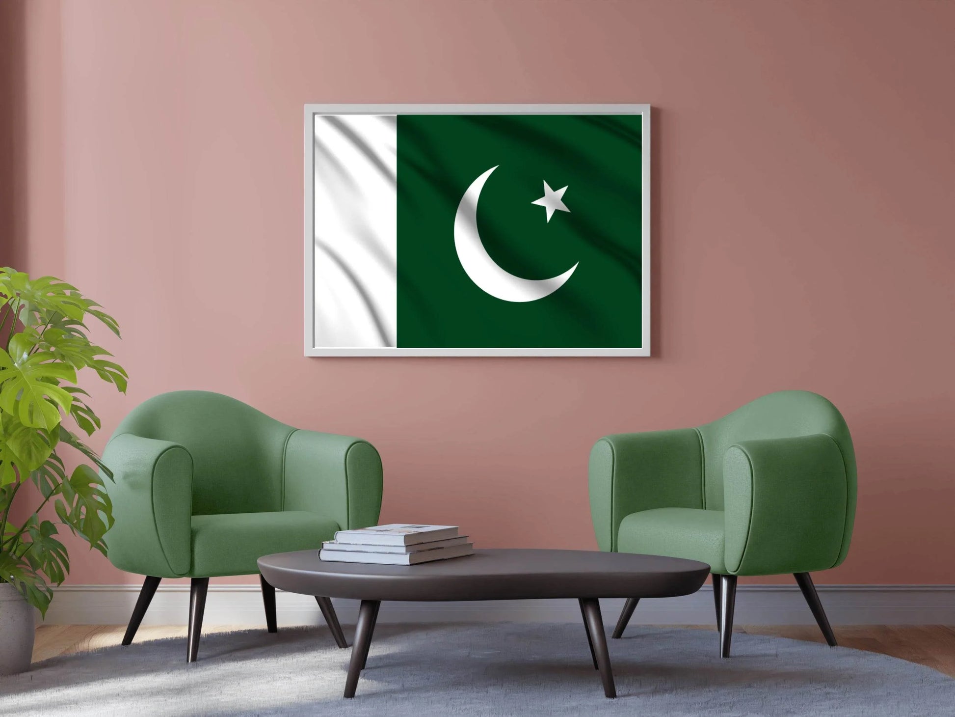 Pakistan National Flag Wall Art - beink online art store