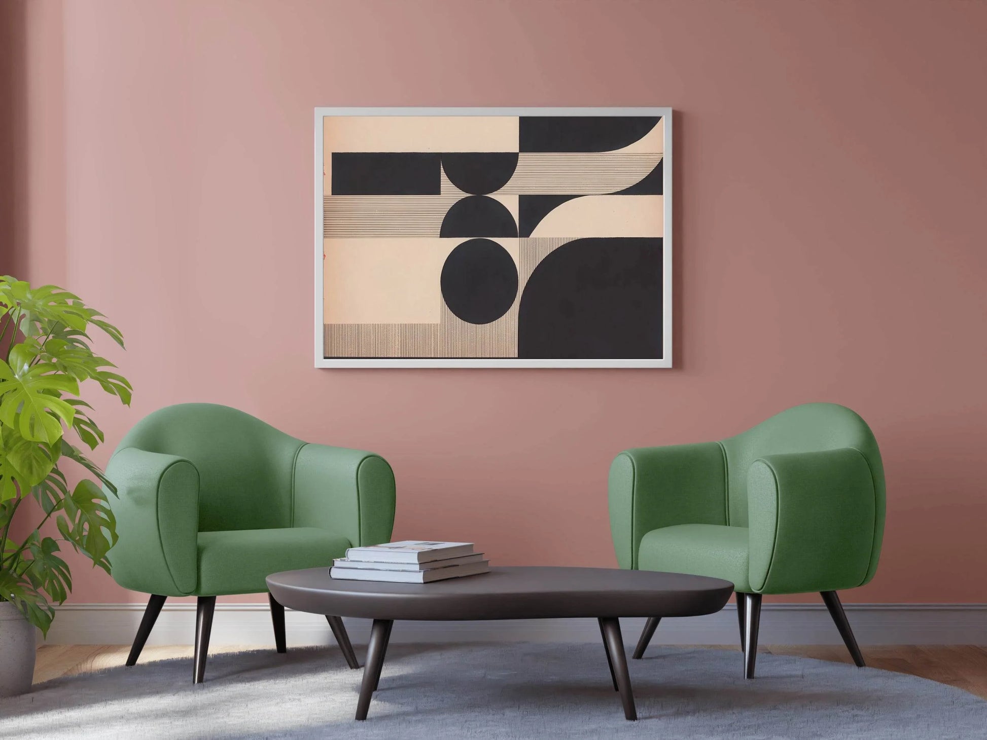 Geometric Rhythm Modern Wall Art - beink online art store