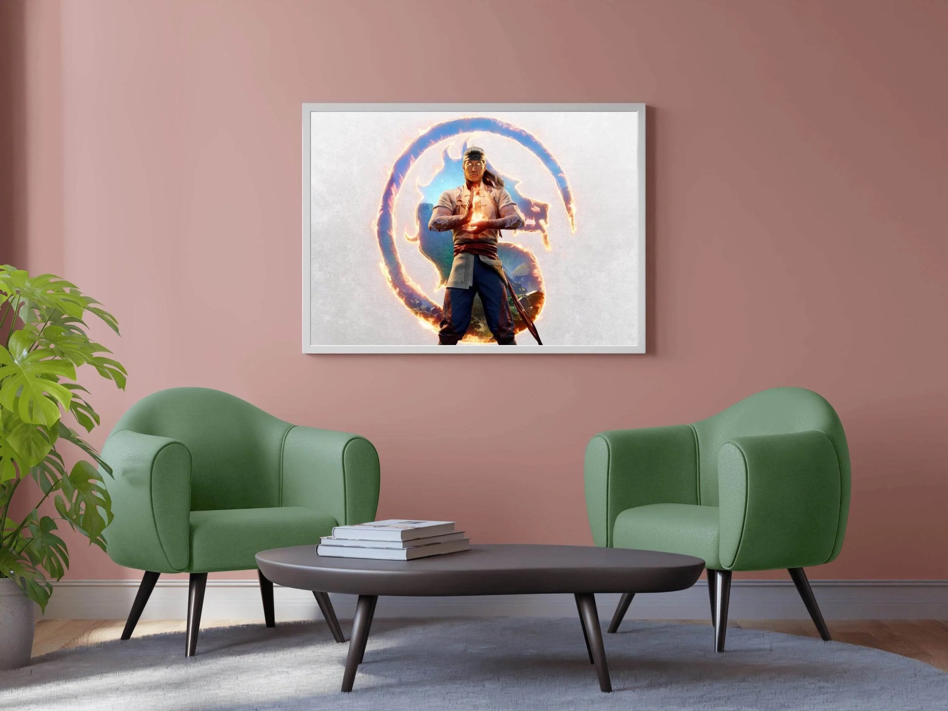 Liu Kang Mortal Kombat Gaming Wall Art - beink online art store