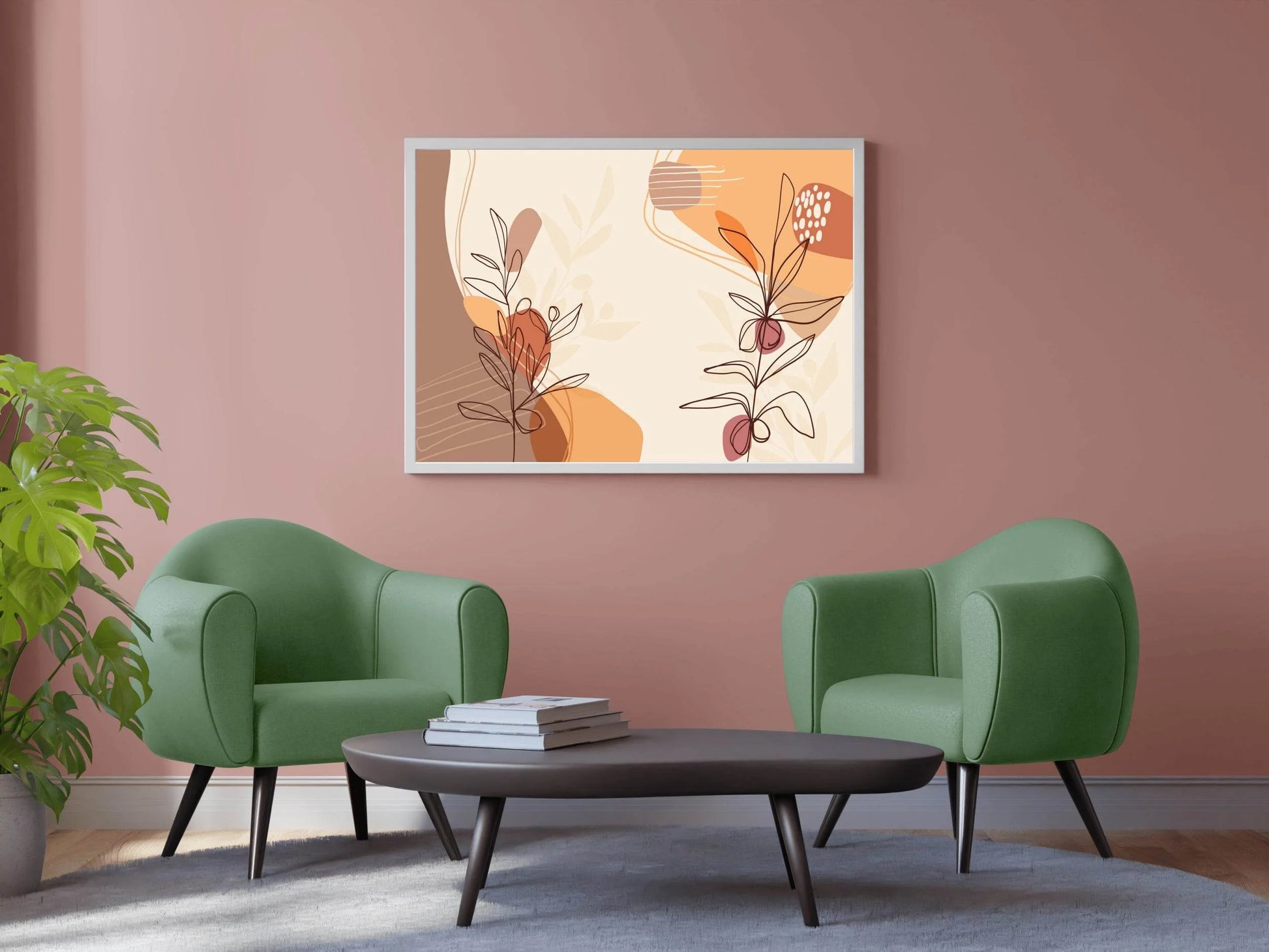 Bouquet of Oriental Lily Wall Art - beink online art store