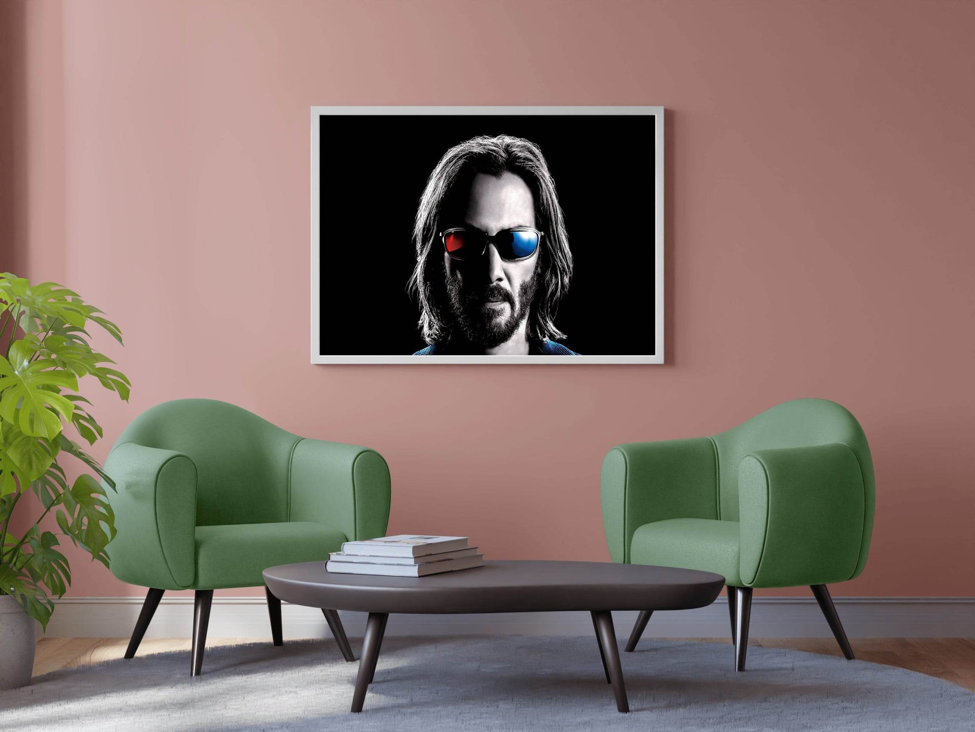 The Matrix Black and White Wall Art - beink online art store