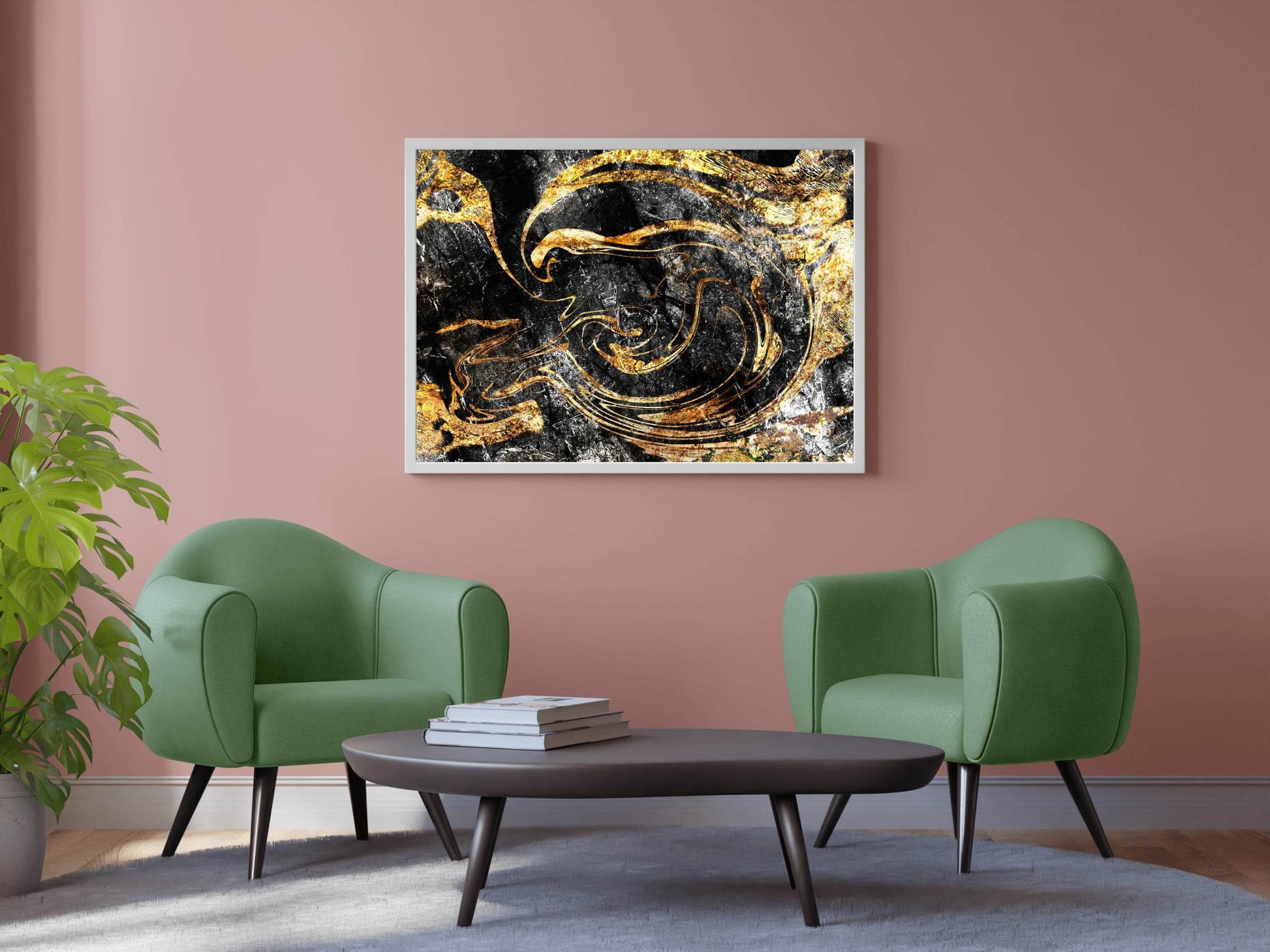Anconda Brush Abstract Wall Art - beink online art store