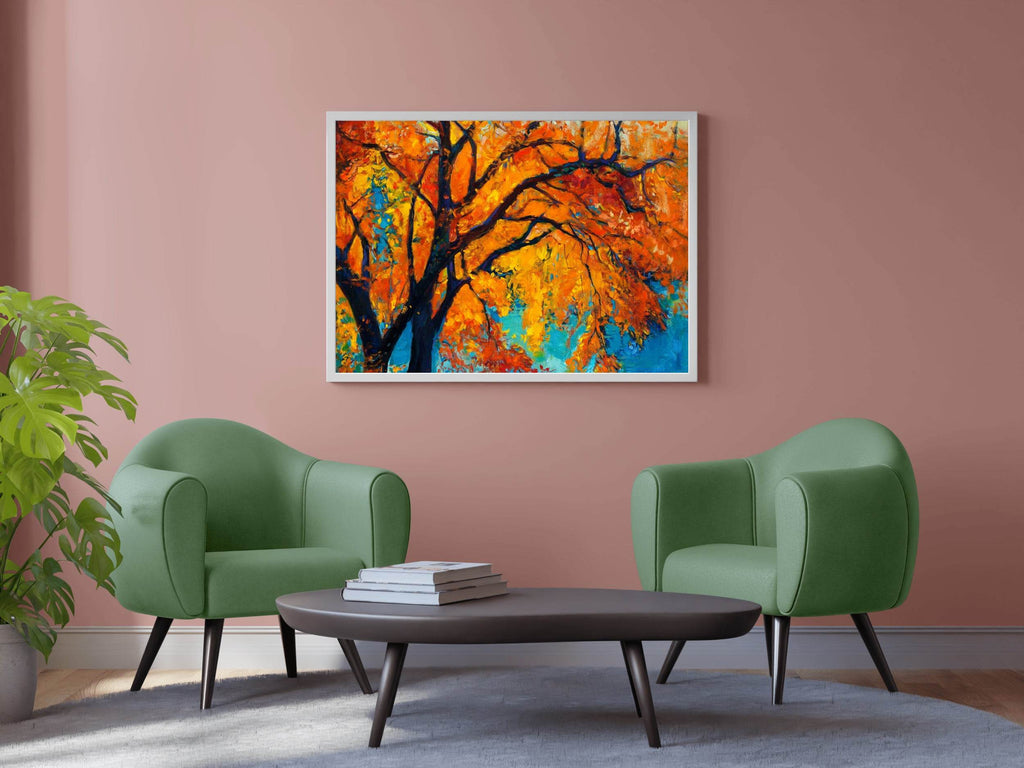 Autumn Tree Canvas Wall Art - beink online art store
