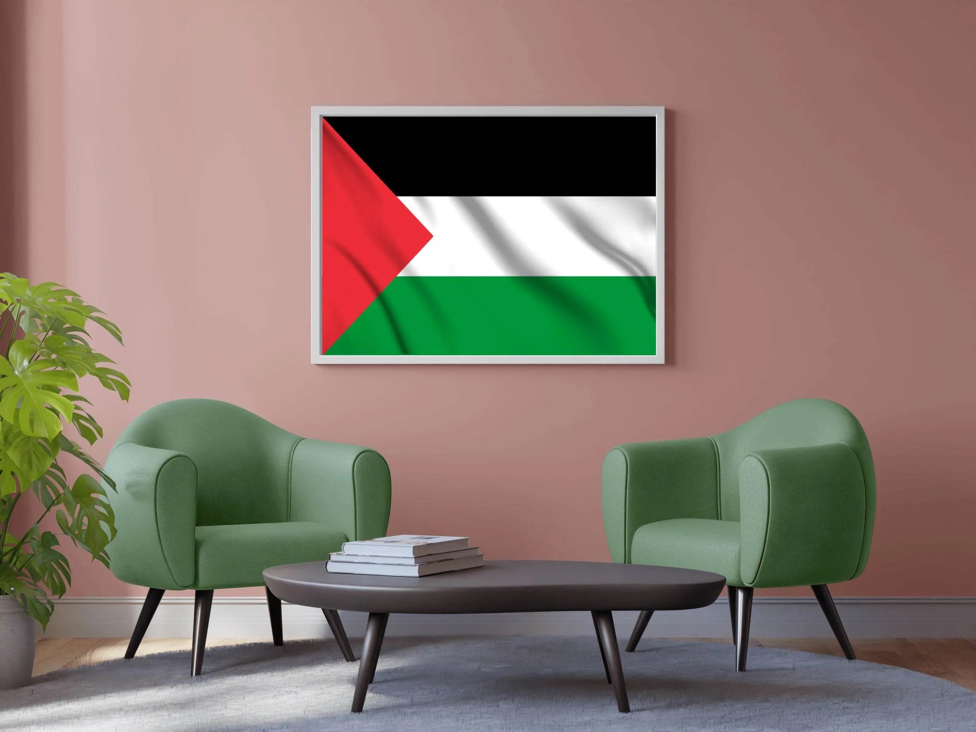 Palestine National Flag Wall Art - beink online art store