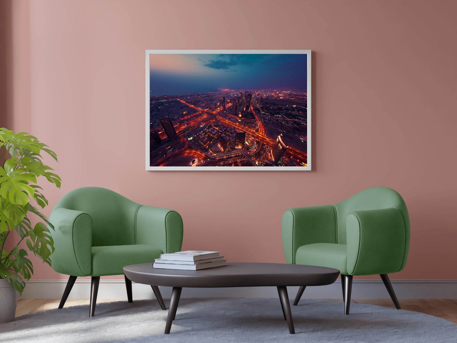 A Bustling Metropolis Wall Art - beink online art store