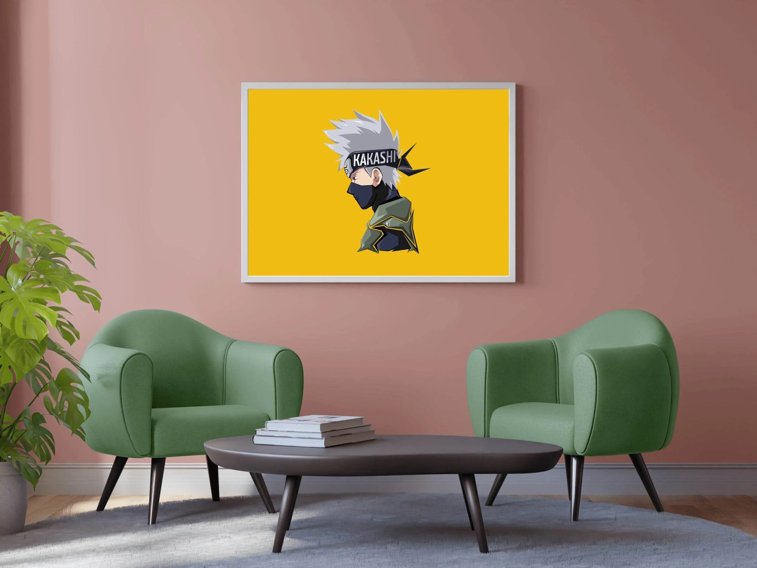 Kakashi Hatake Anime Wall Art - beink online art store