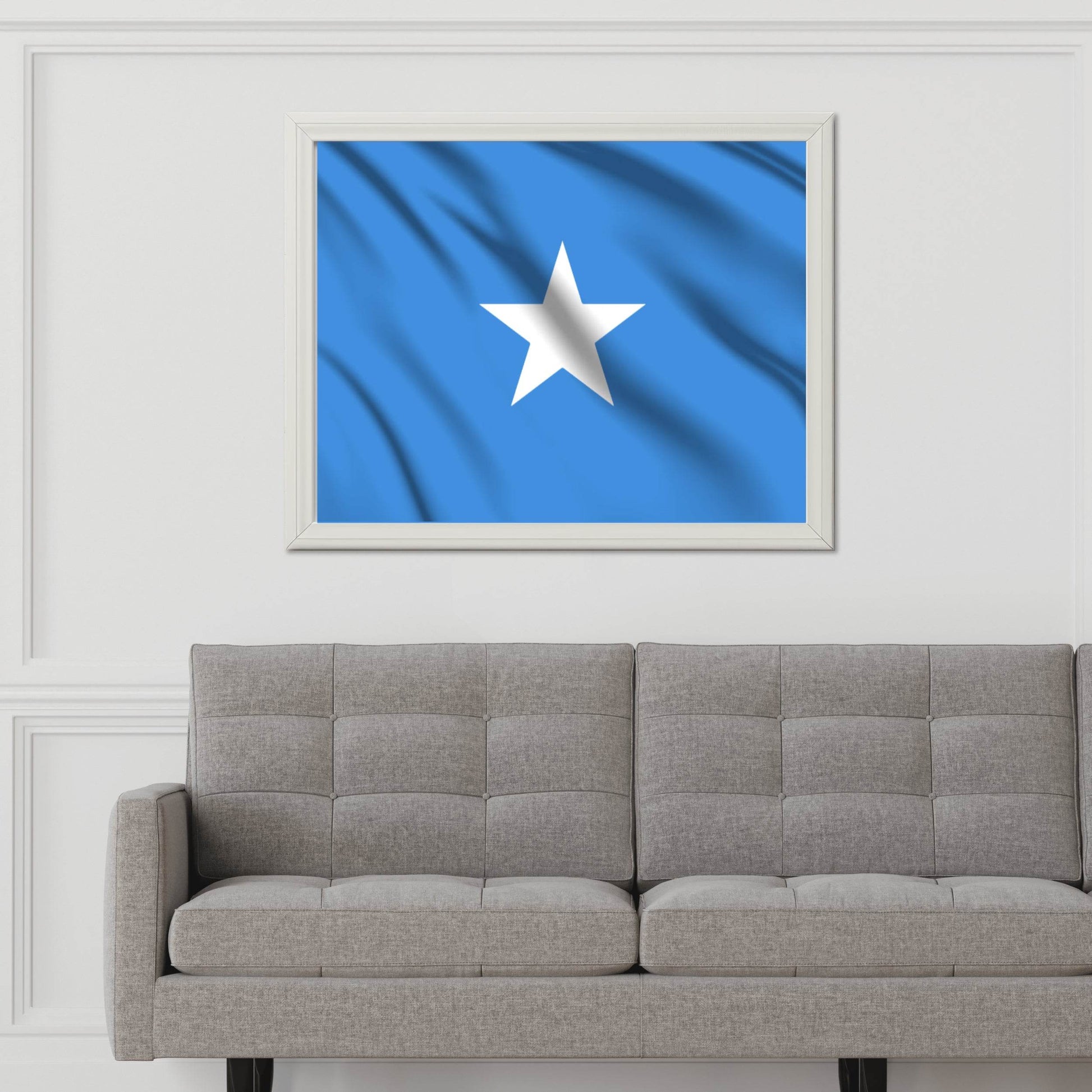 Somalia National Flag Wall Art - beink online art store