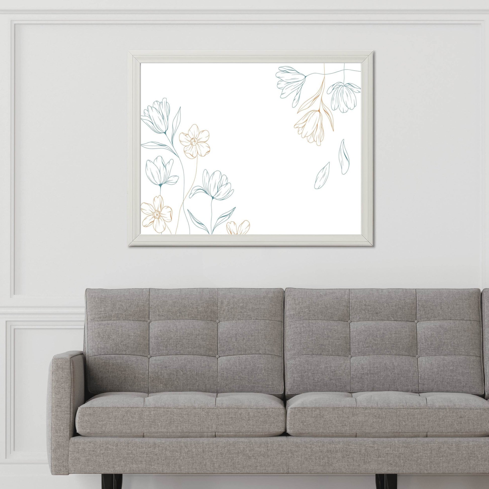 Flower Leaves of Clematis Wall Art - beink online art store