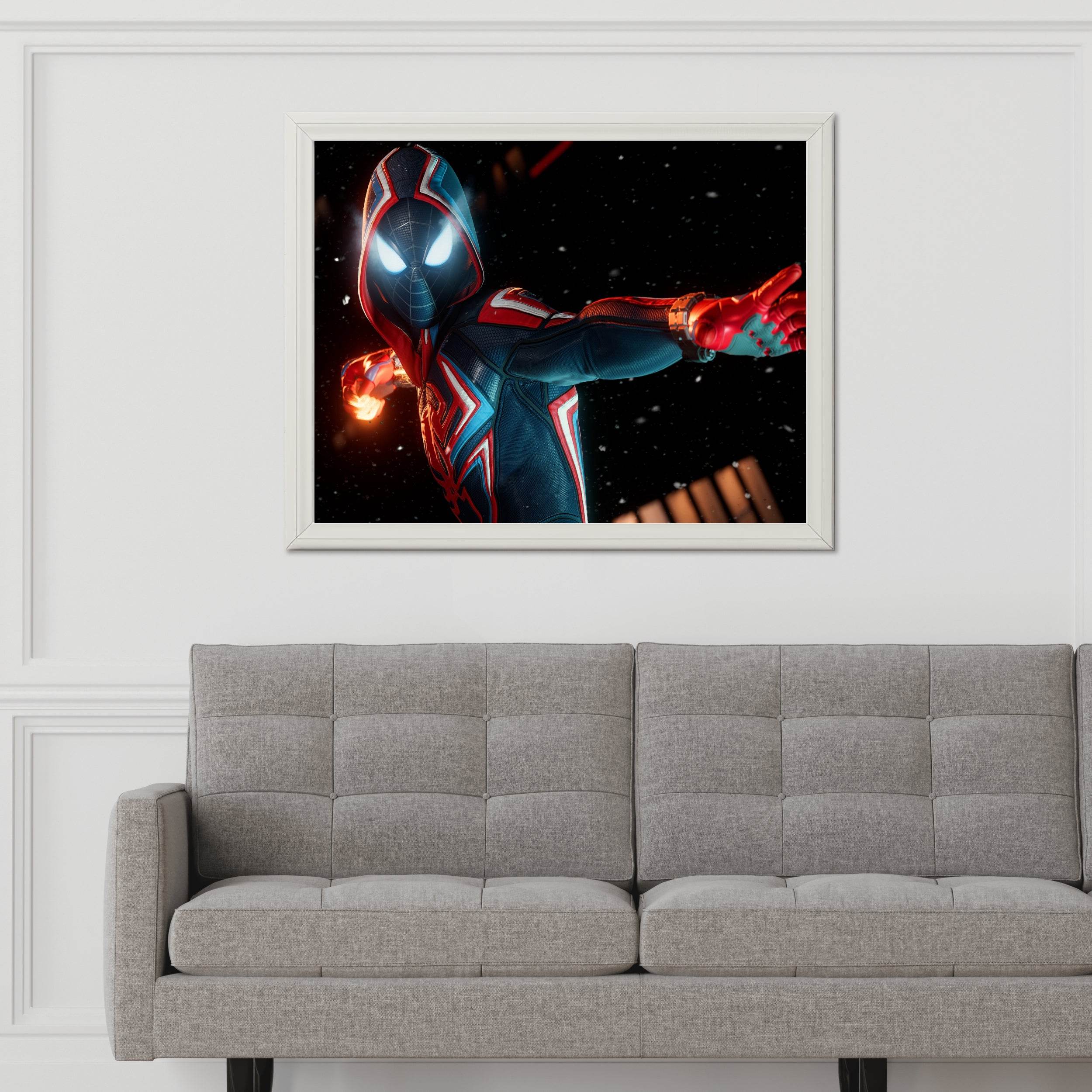 Spider Man Miles Morales Boxing Gaming Wall Art - beink online art store
