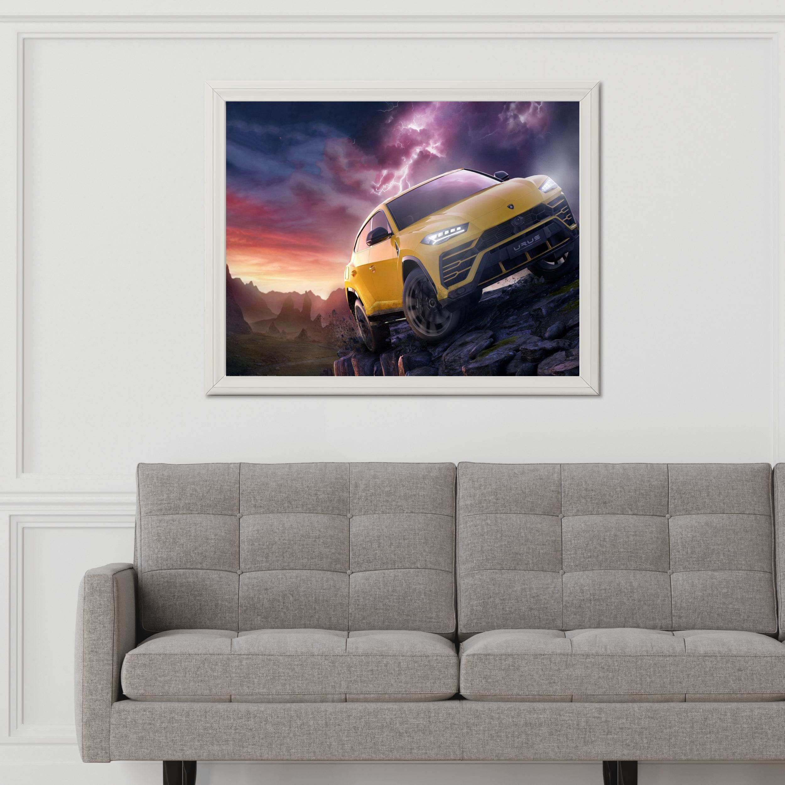 Forza Horizon Lamborghini Urus Gaming Wall Art - beink online art store