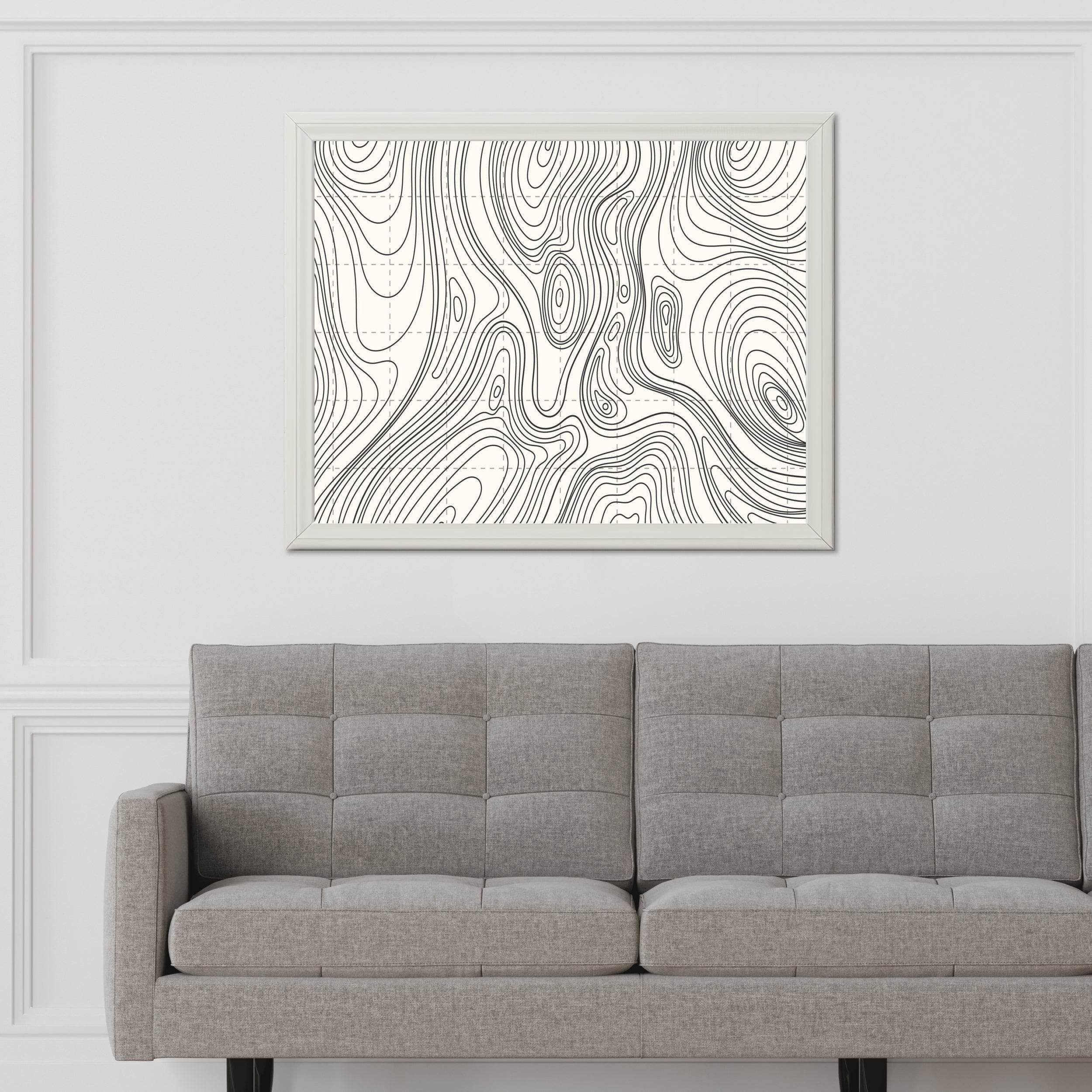 Outstanding Topography Line Art - beink online art store