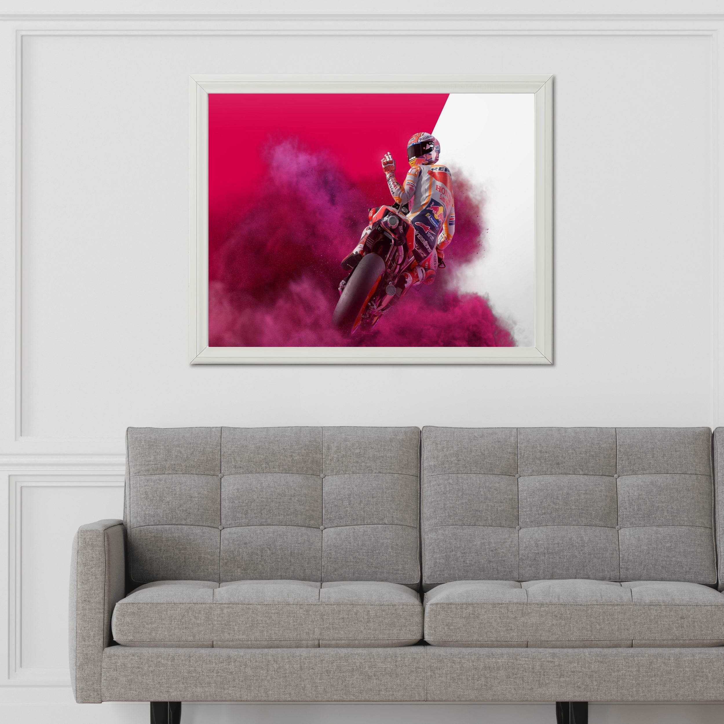 Moto GP 19 Gaming Wall Art - beink online art store