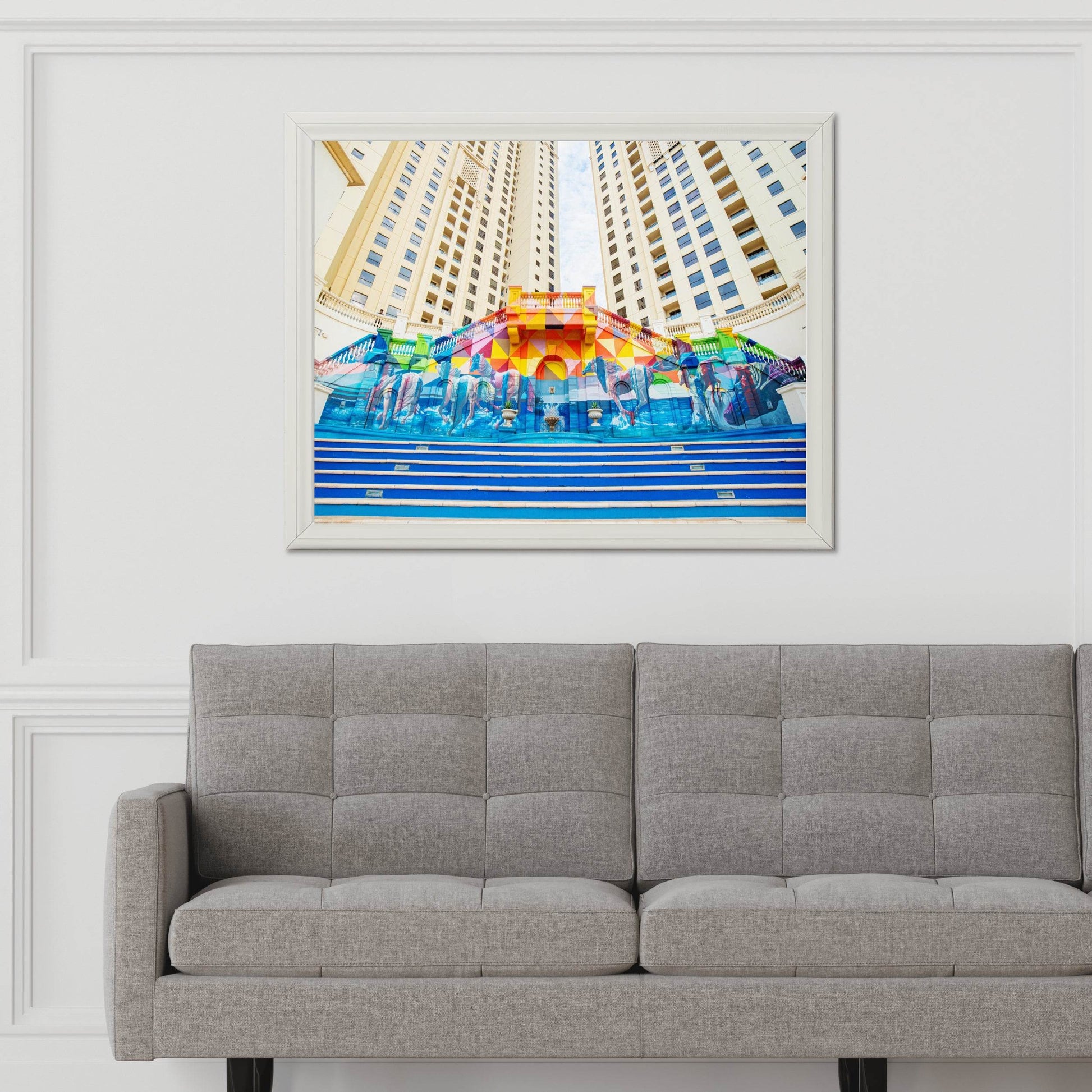 A Vibrant Cityscape Wall Art - beink online art store
