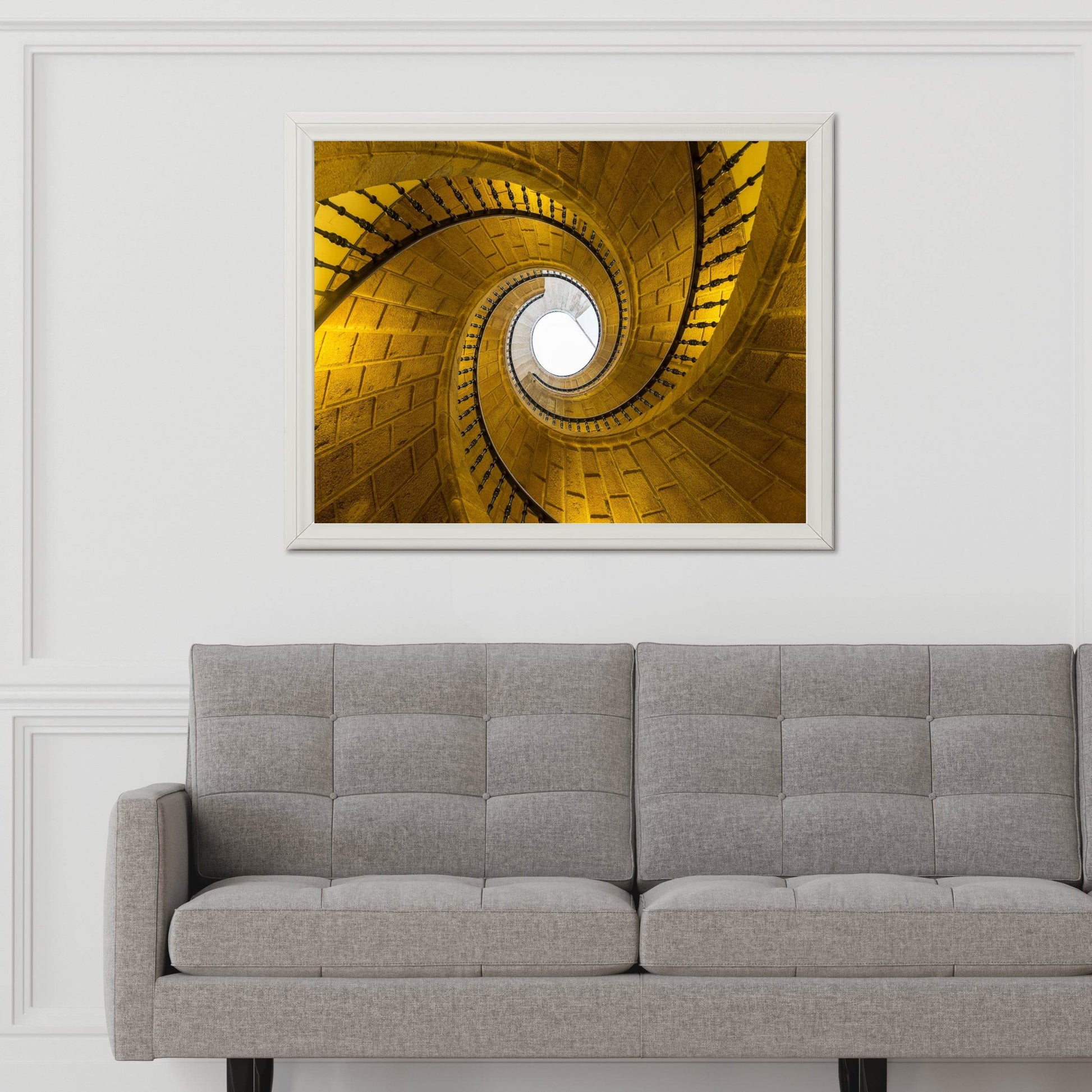 A Golden Spiral Wall Art - beink online art store