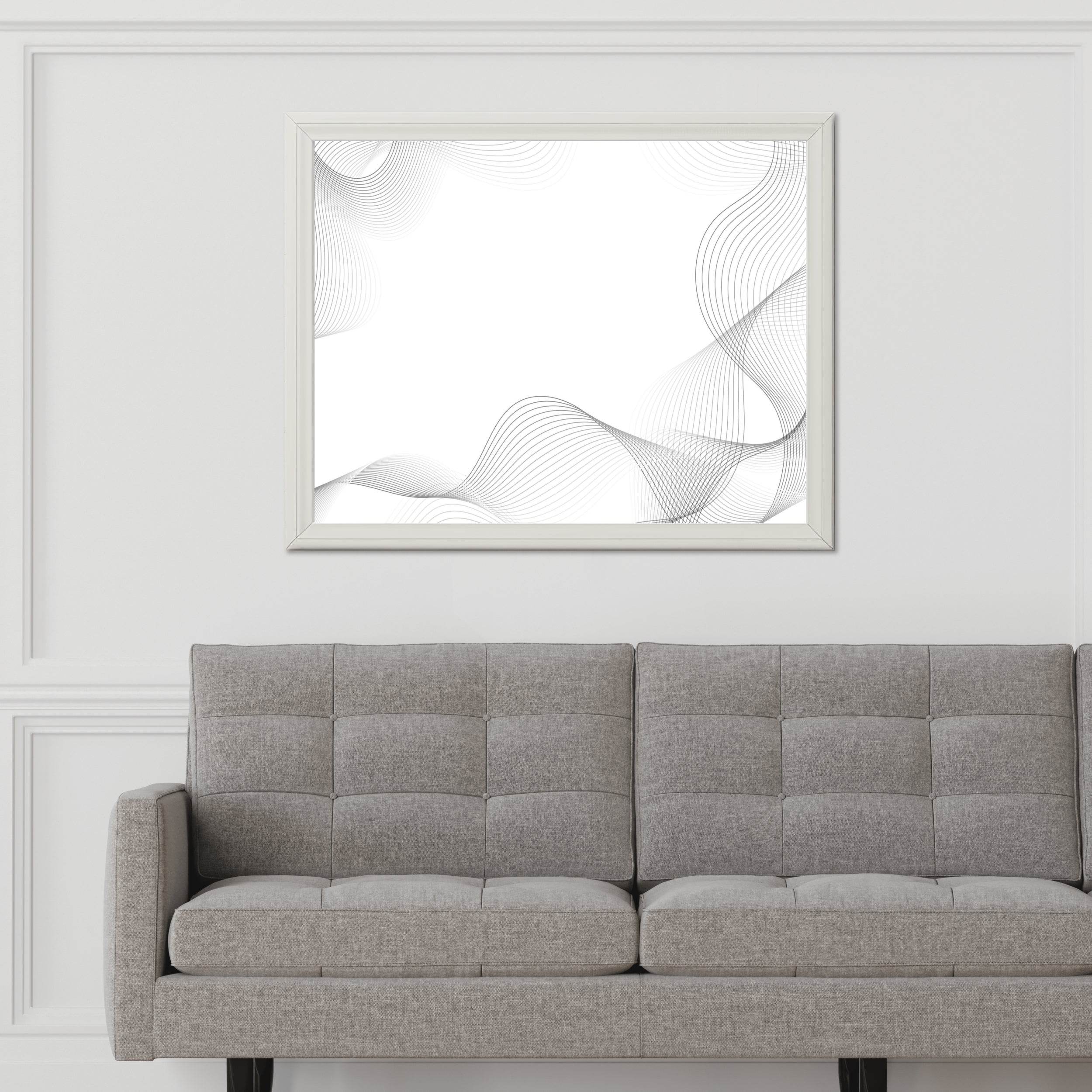 Wavy Lines Wall Art - beink online art store