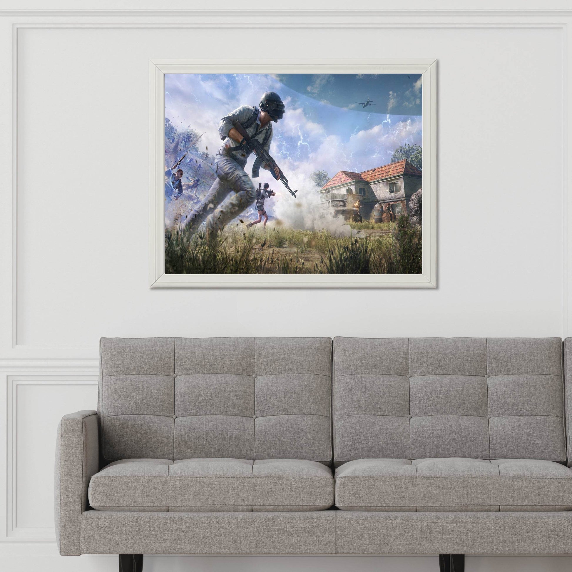 PUBG Battleground Gaming Wall Art - beink online art store