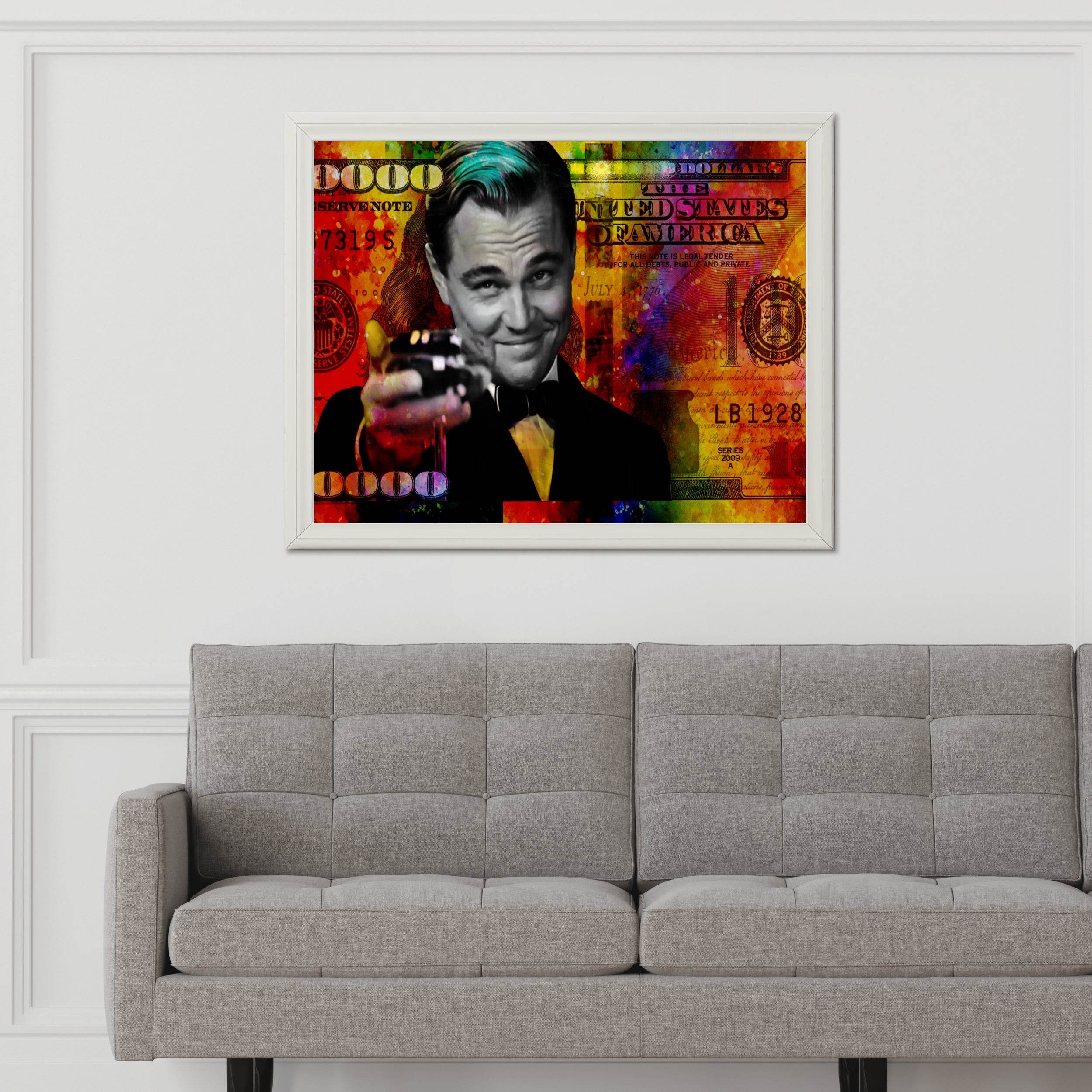 Leonardo DiCaprio- The Great Gatsby Wall Art - beink online art store