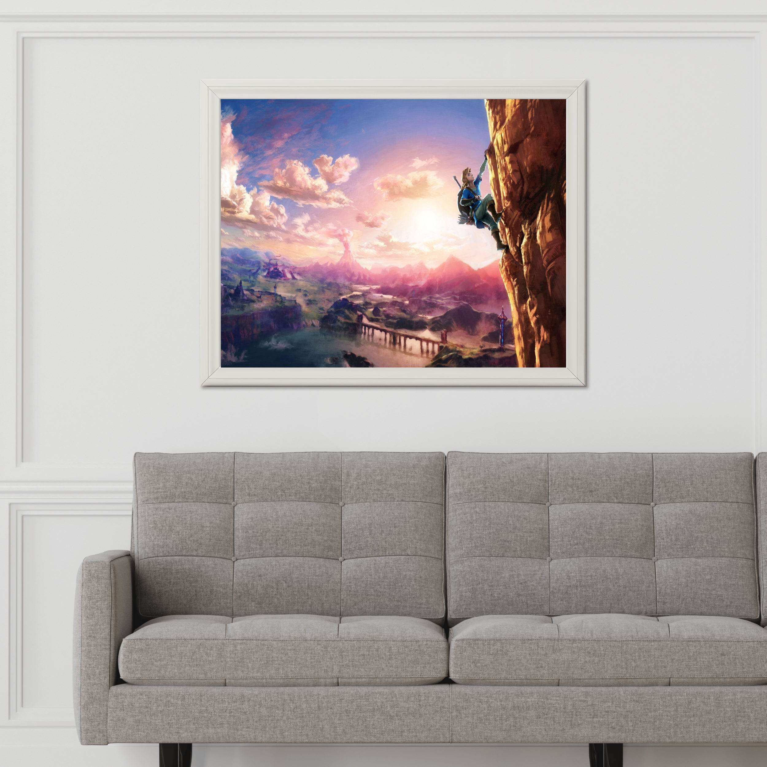 The Legends of Zelda Gaming Wall Art - beink online art store