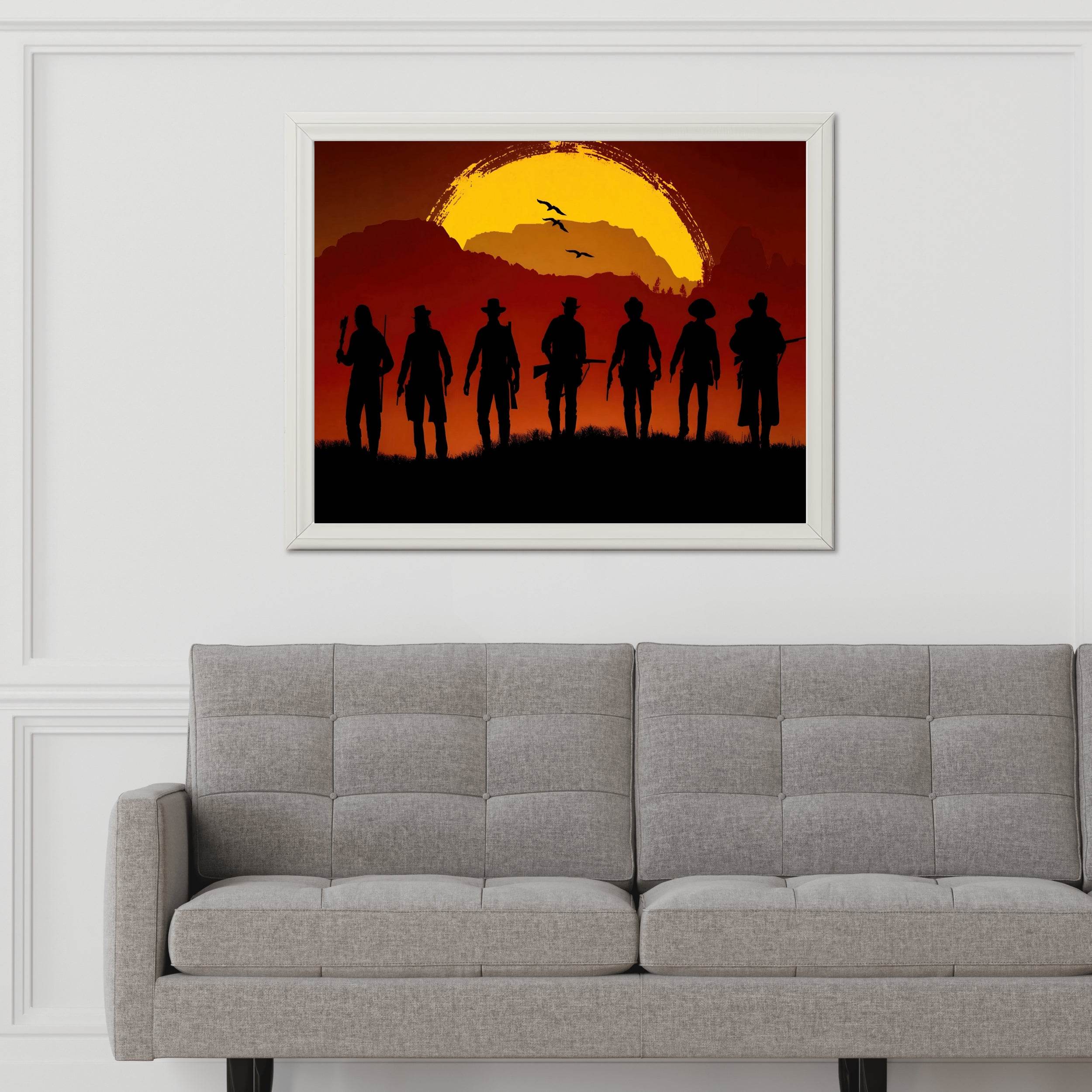Red Dead Redemption 2 Gaming Wall Art - beink online art store